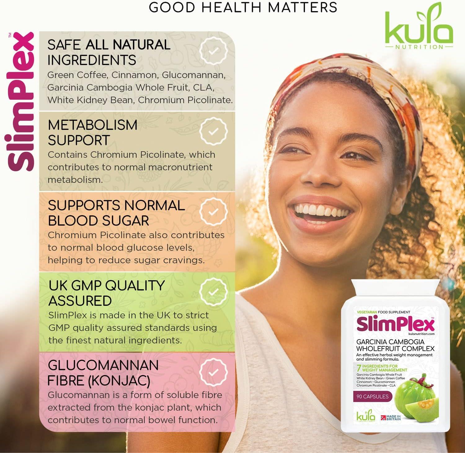 SlimPlex Garcinia Cambogia Whole Fruit Complex with