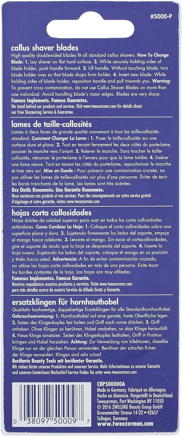 Tweezerman Callus Shaver Replacement Blades