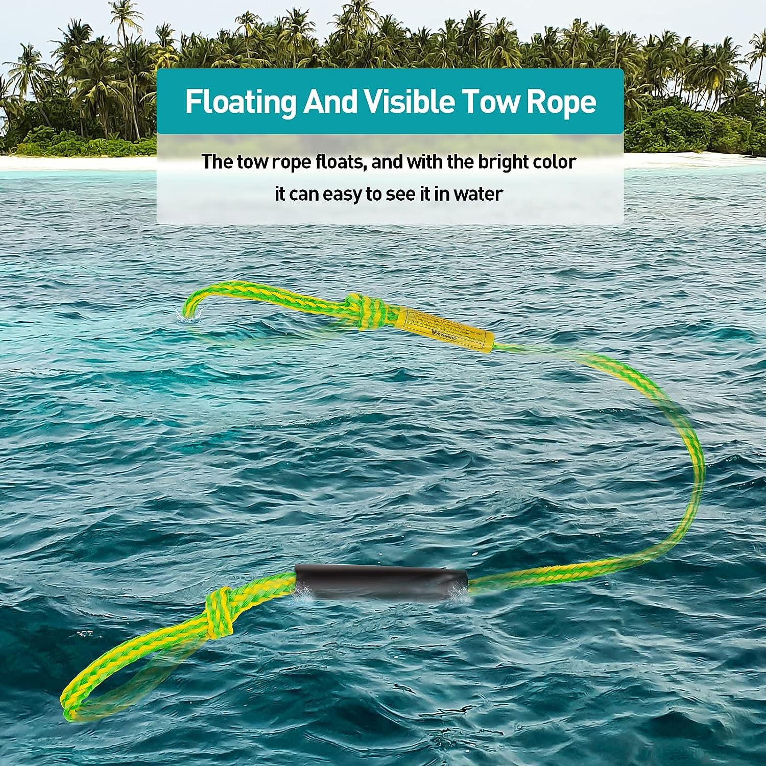 Botepon 60ft Tow Rope for Tubing Ideal for Towable Tubes, Boating