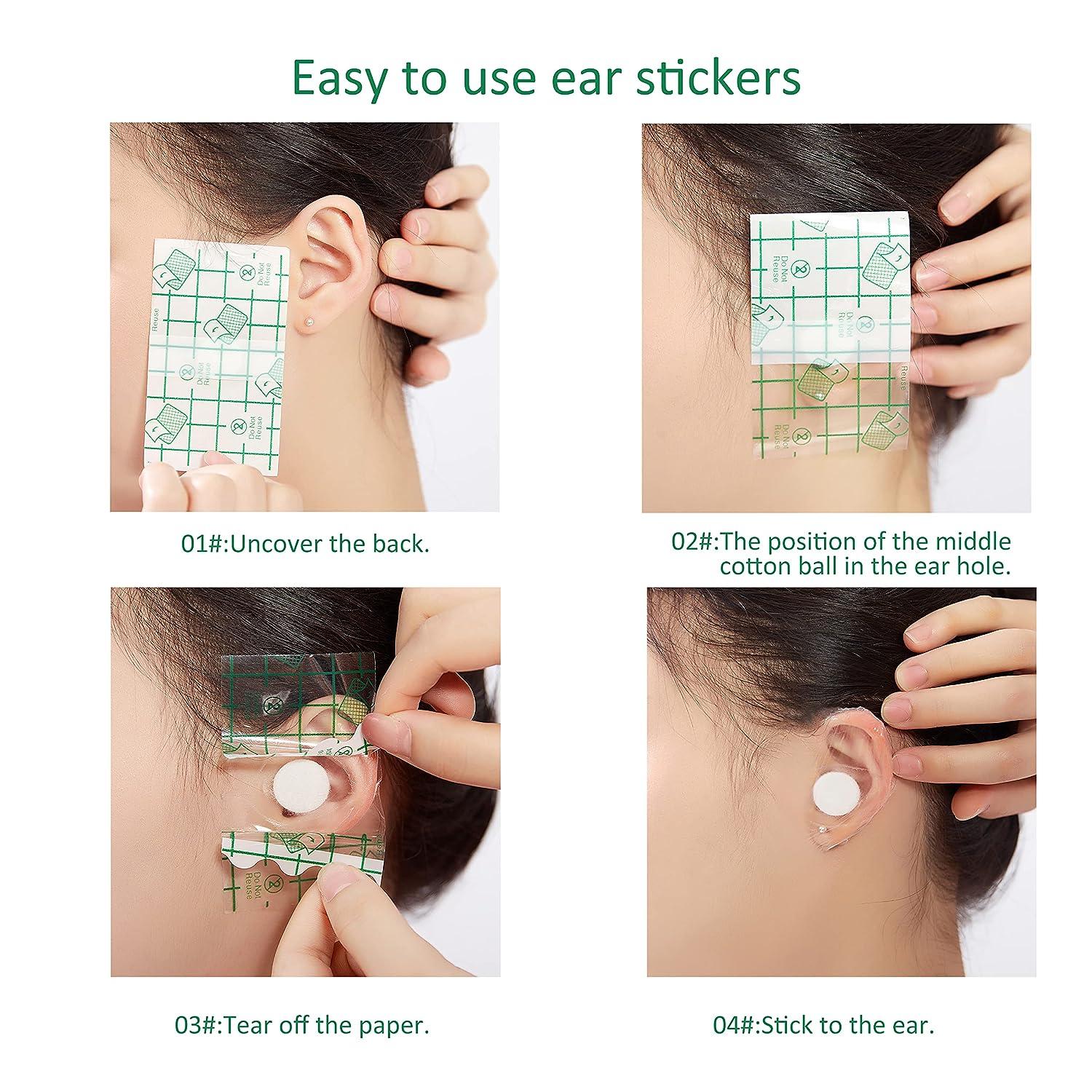 Large Size Ear Covers for Shower 60 pcs Ear Protection Disposable