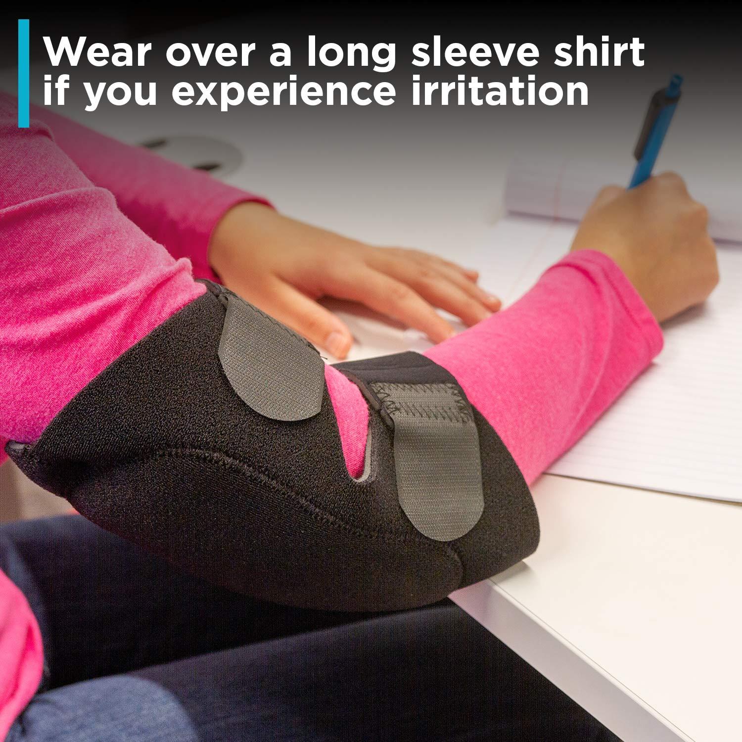 BraceAbility Bursitis Elbow Pad Brace Compression Arm Sleeve Wrap