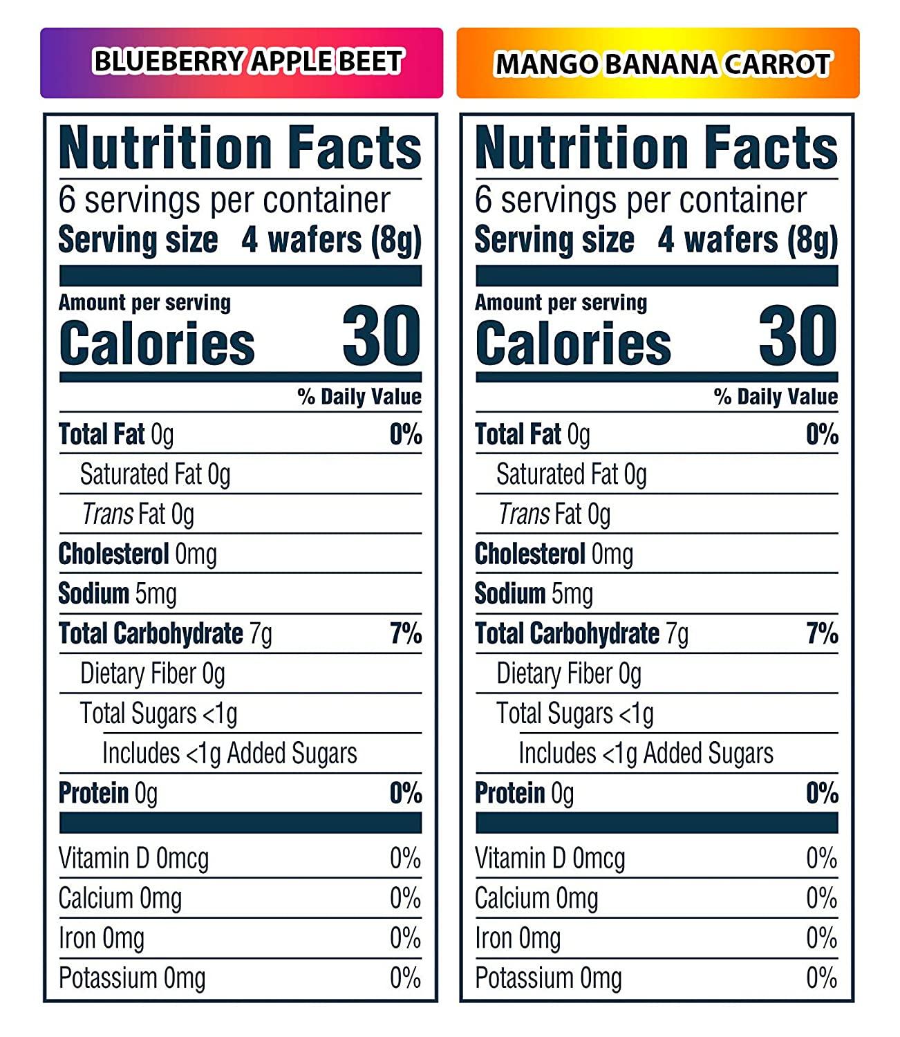 Gerber Organic Teethers Variety Pack, 1 Mango Banana Carrot, 1