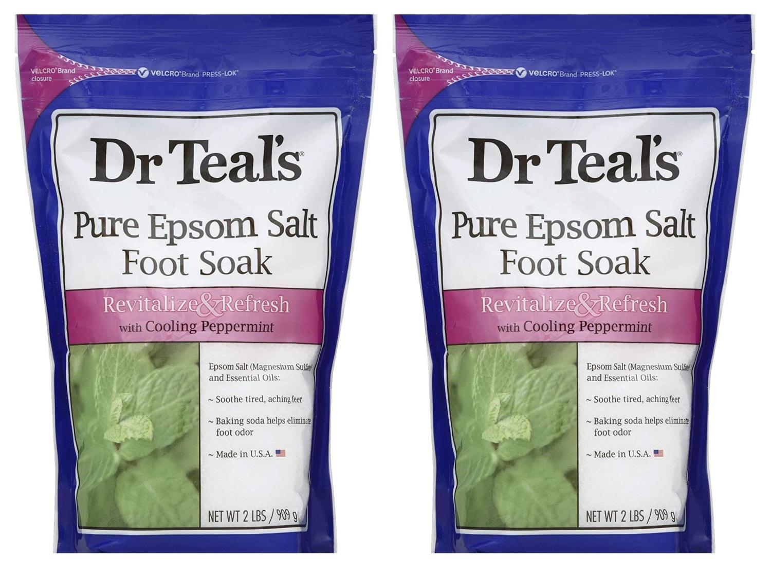 Dr. Teal's Theraupetic Peppermint Foot Soak(Pack of 2)