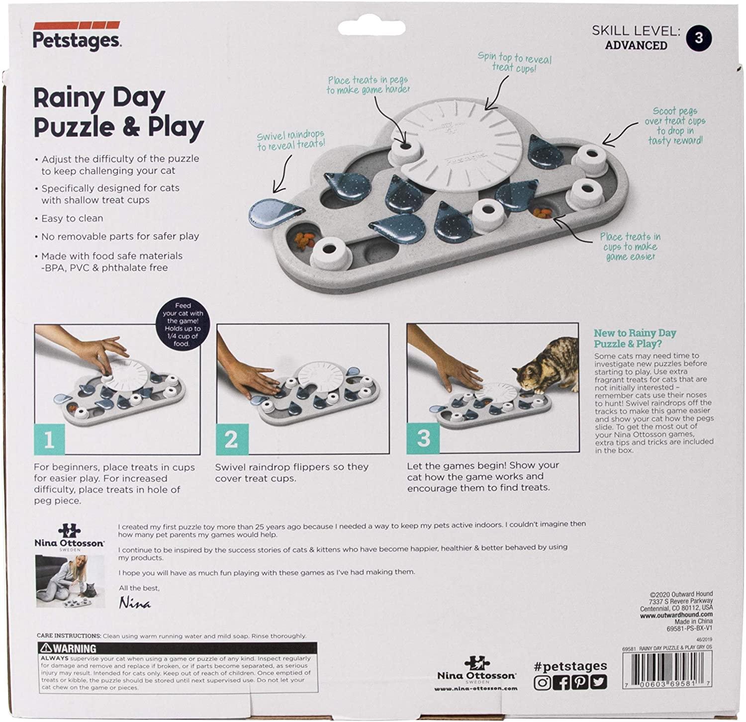 Replacement pieces for Nina Ottosson interactive treat puzzle dog