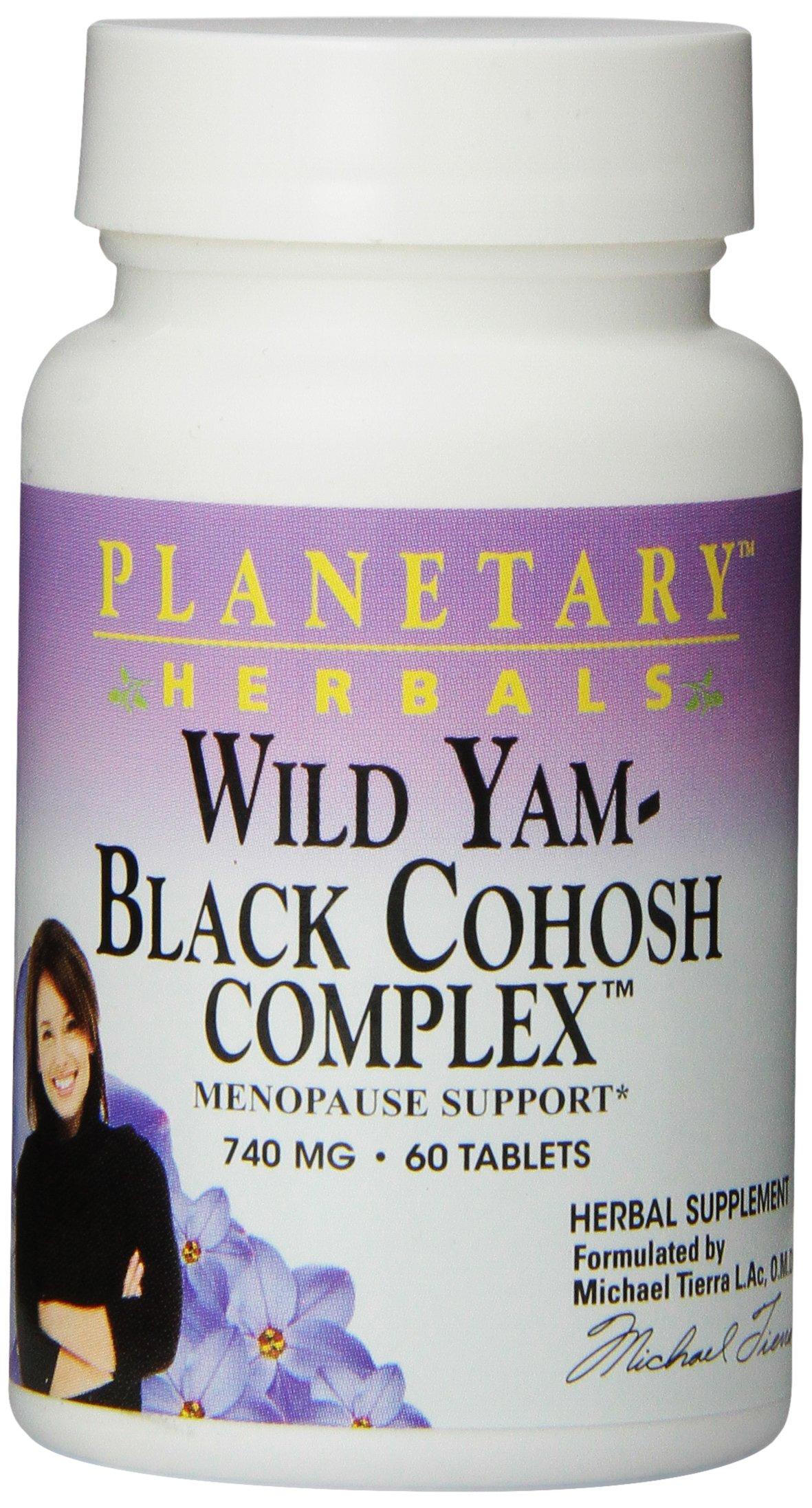 Herbals Wild YamBlack Cohosh Complex Tablets 60 ct