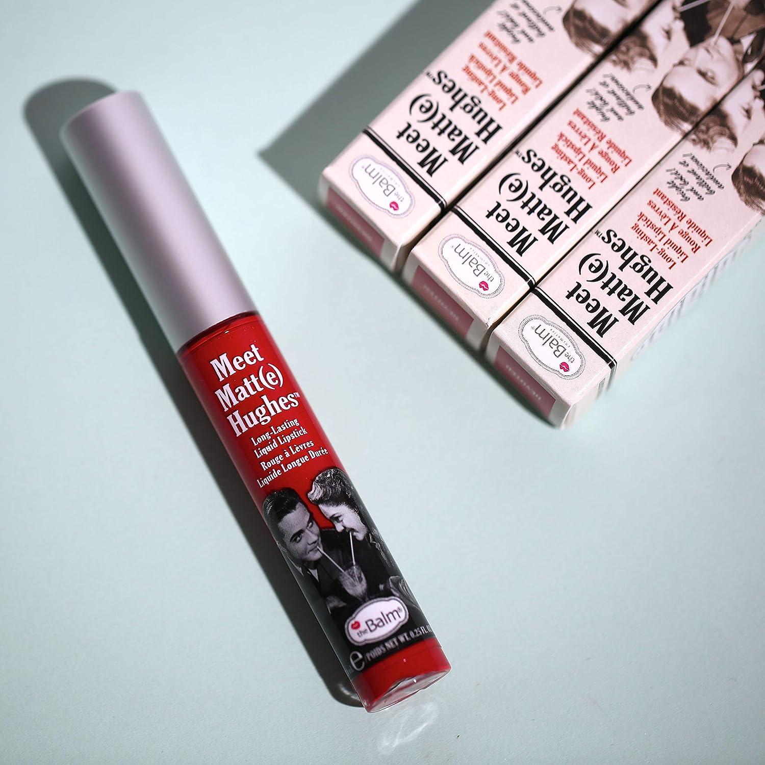thebalm meet matt e hughes long lasting liquid lipstick Meet Matt(e) Hughes Long-Lasting Liquid Lipstick by theBalm main image 1
