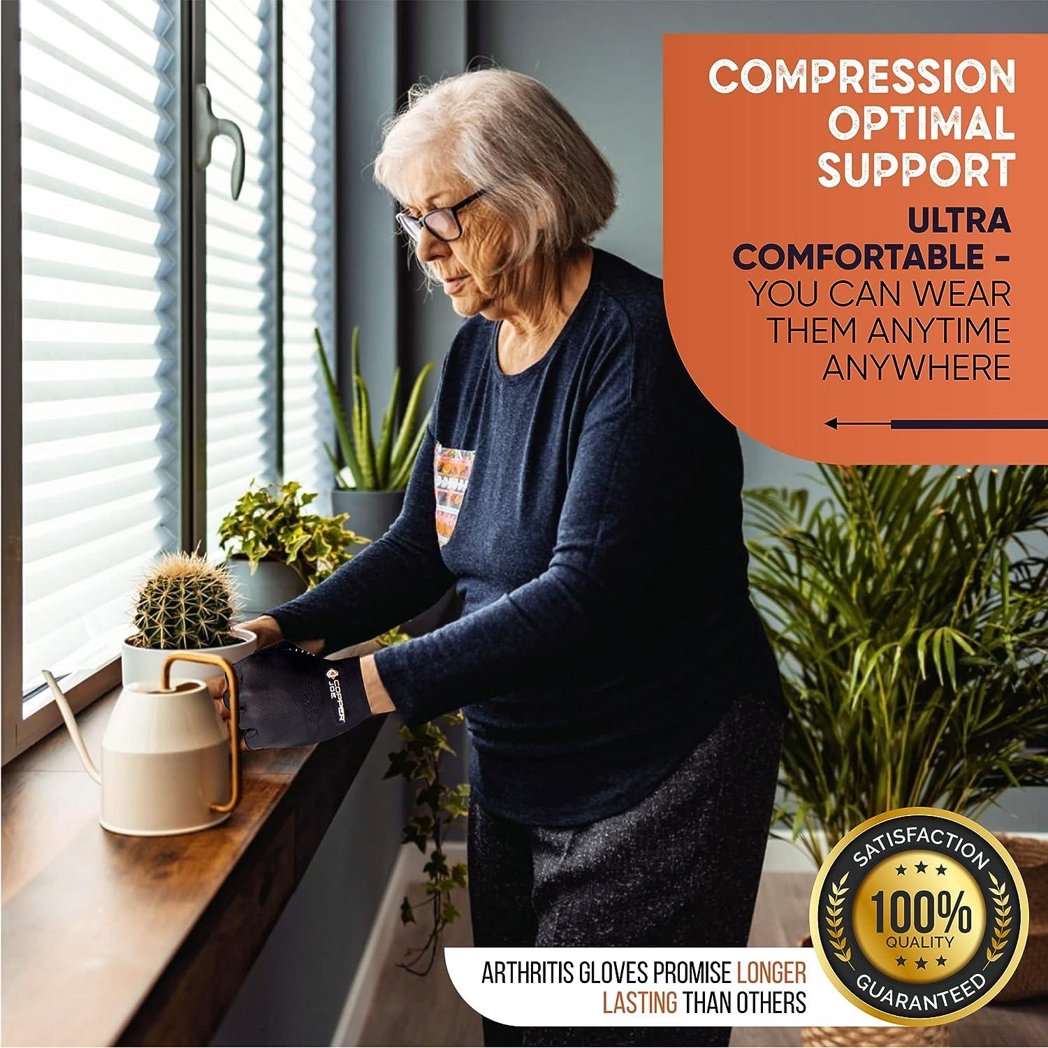 Copper Joe Arthritis Gloves - Compression Gloves for Arthritis