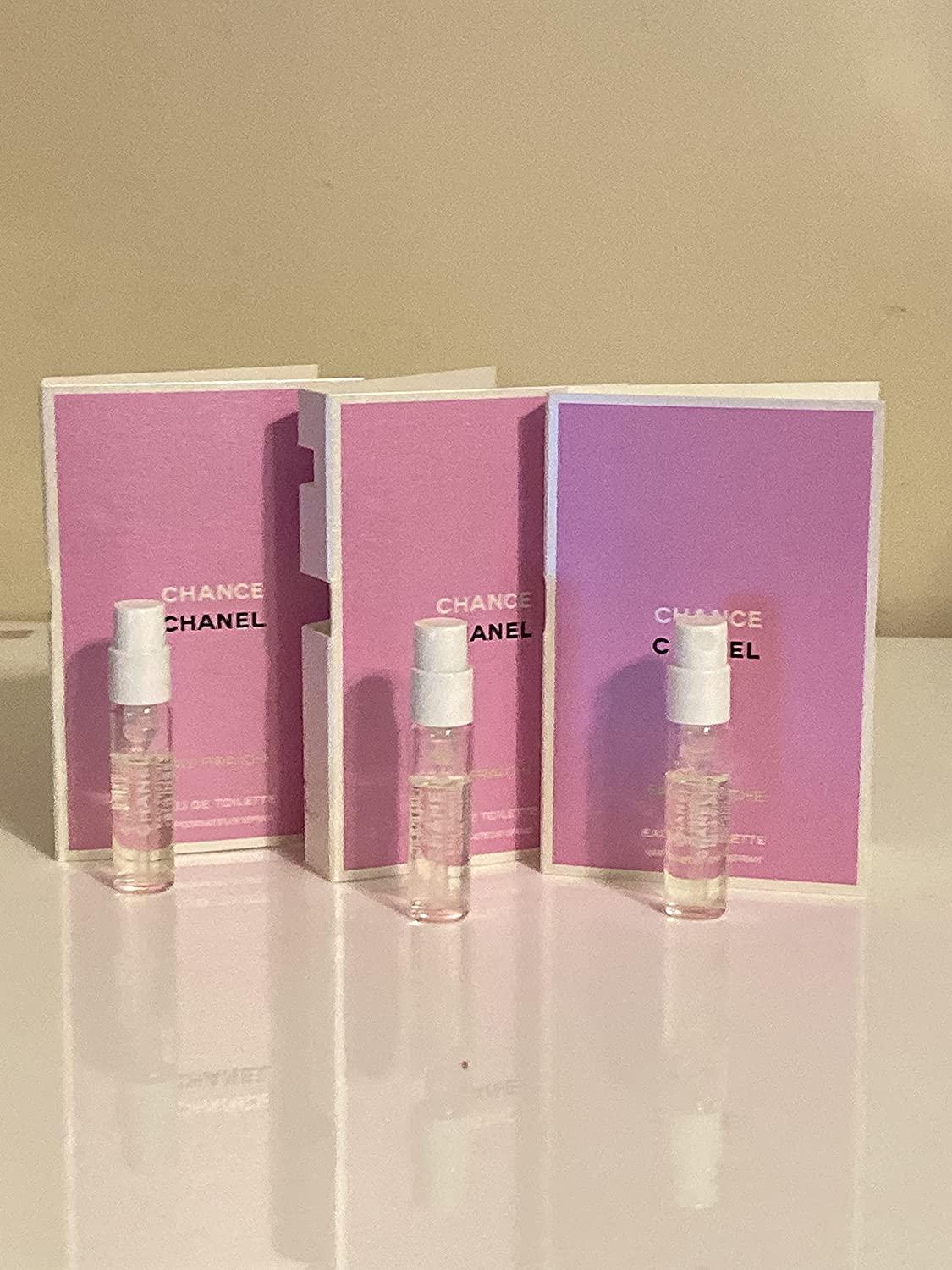 Set of 3 - Chance Eau Fraiche By Chanel for Women, Eau De Toilette