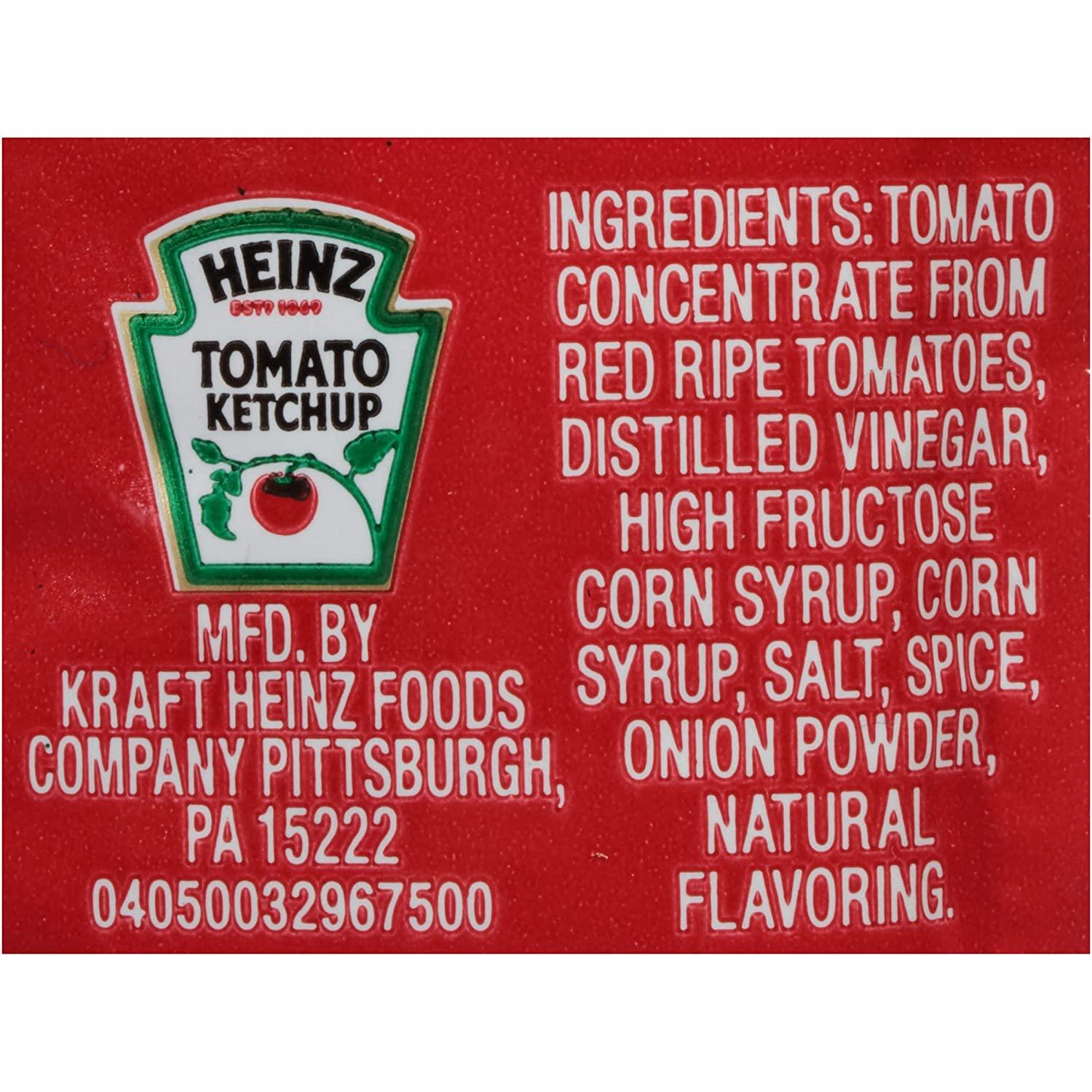 Heinz Tomato Ketchup Single Serve Packets Kids Lunch Size (200 ct, 9 gm)