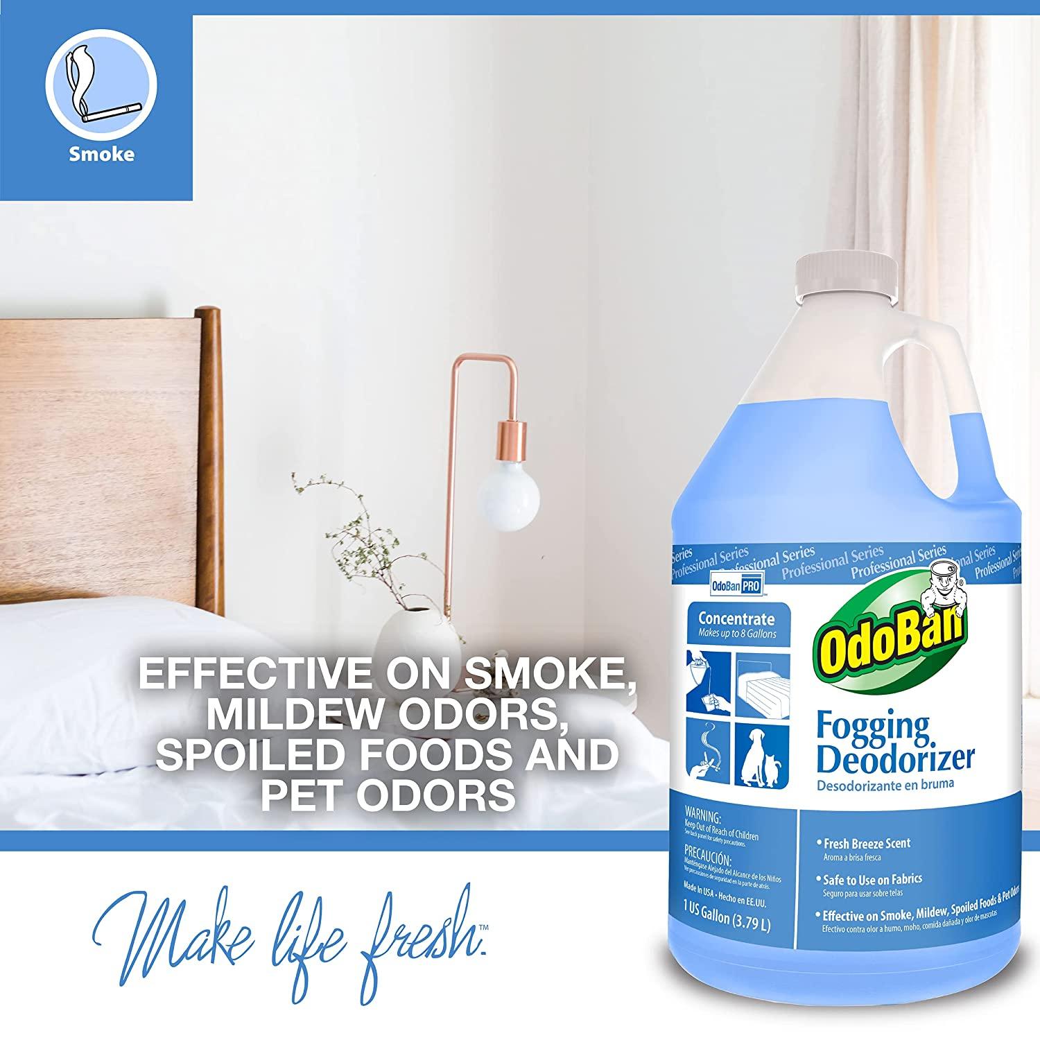 OdoBan Fogging Deodorizer Gallon, 1 Pack, Clear