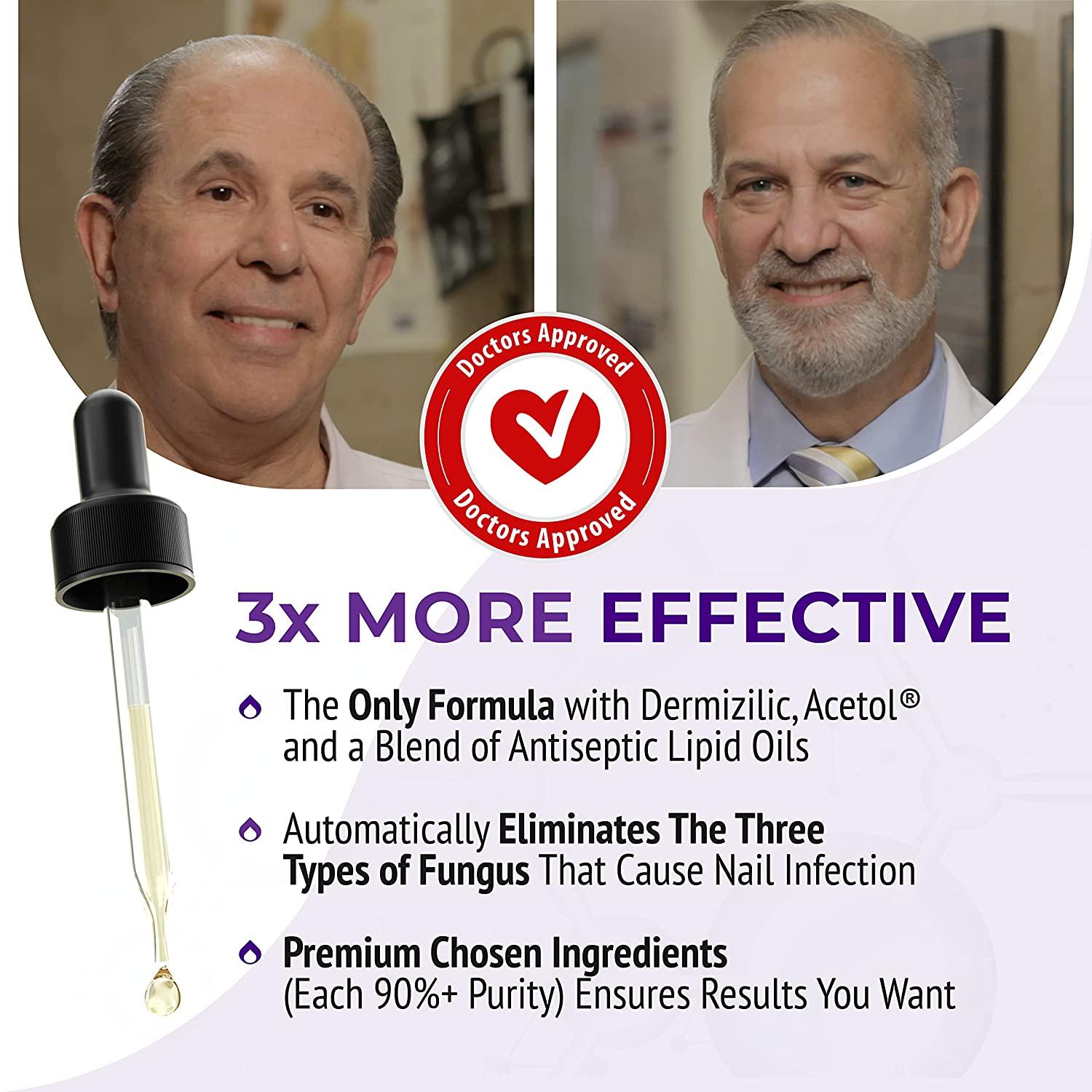 ZanaQuick Toenail Fungus Treatment Drops 2 Pack Powerful Nail