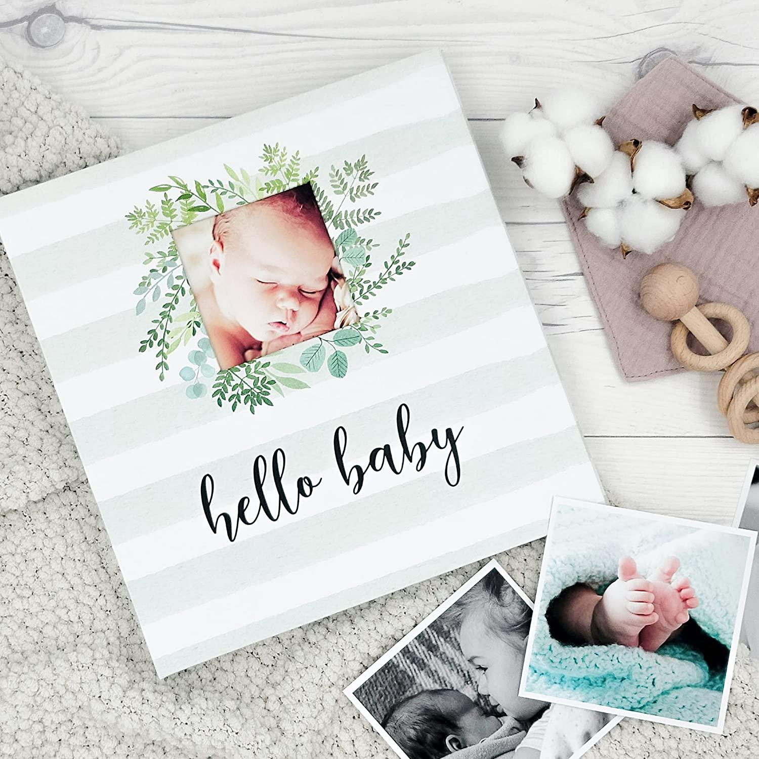 Hello Baby: A Record Book of Milestones and Memories in the First 12 Months