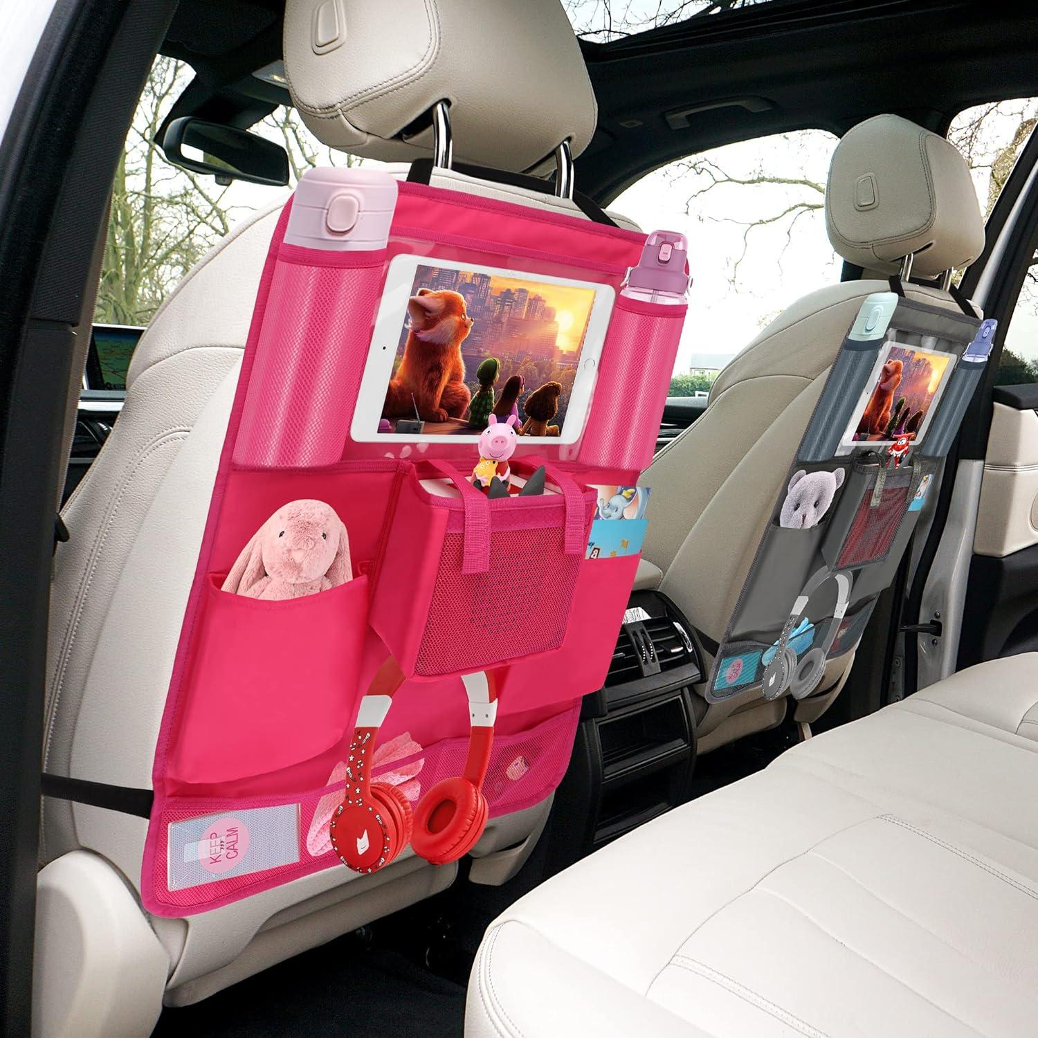 BabyOno Car Organizer For Kids Back Seat Bag Car Back Seat