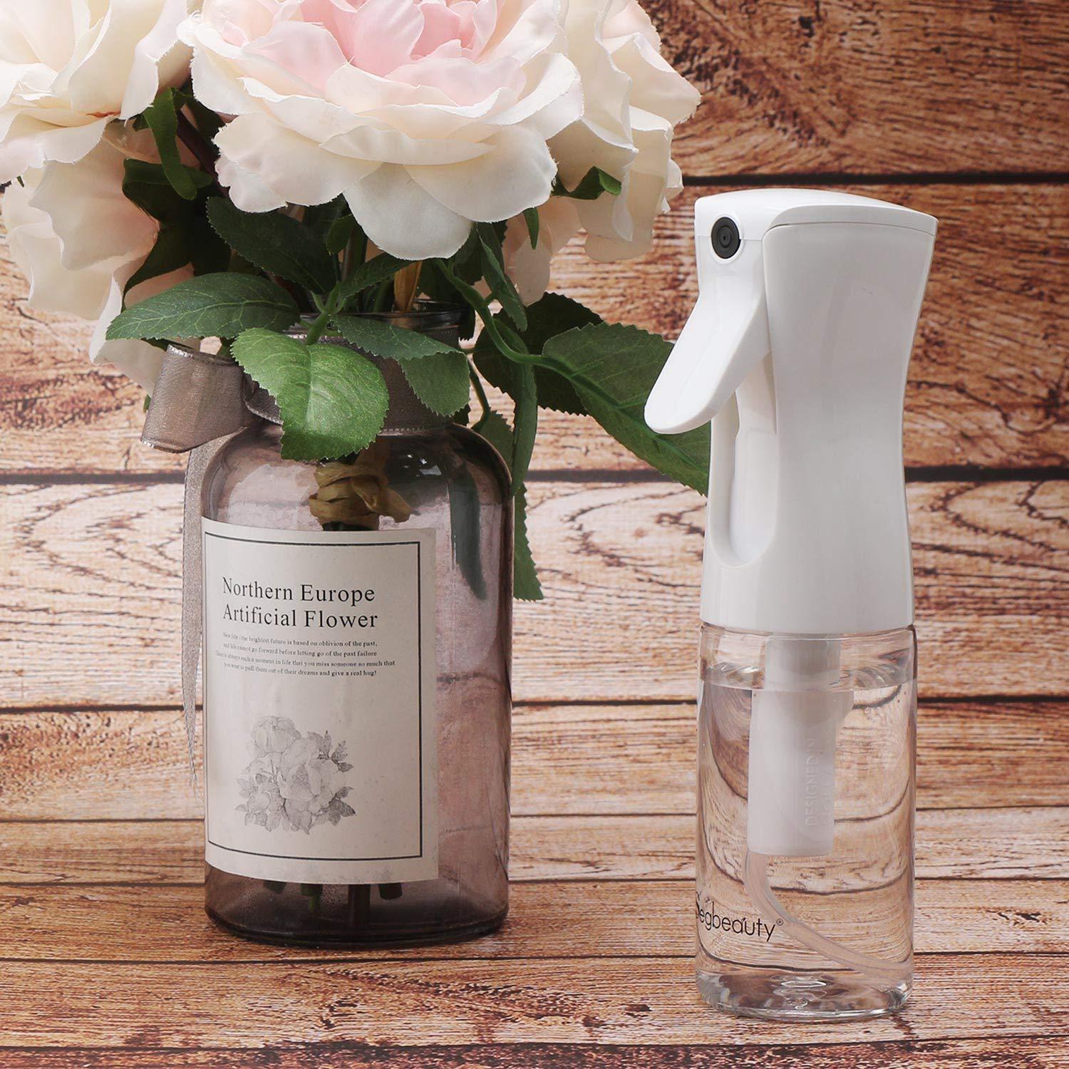 Segbeauty Clear Plant Mister 5.4oz Refillable Fine Mist Spray Bottle