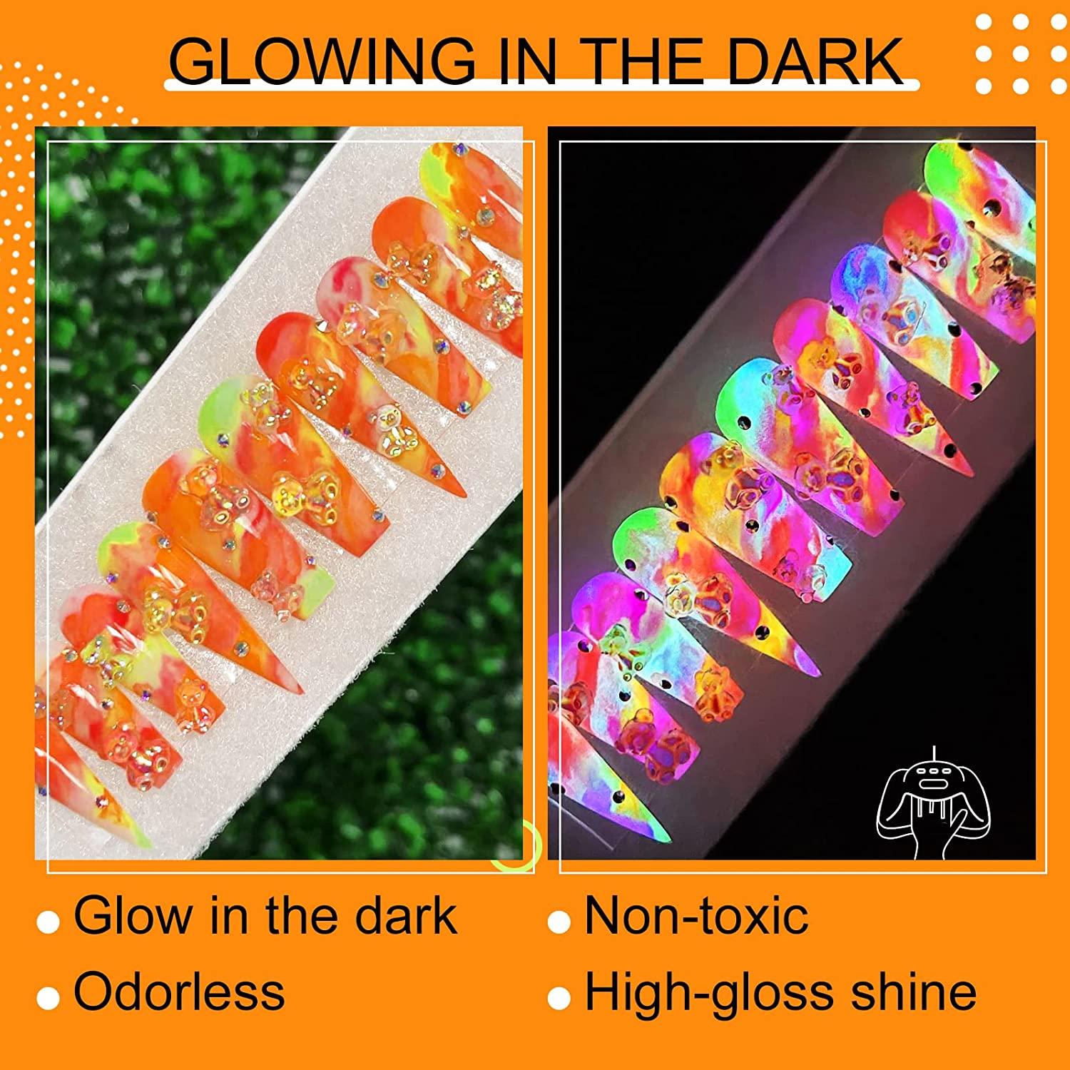 How To Create Glow In The Dark Nails – Art 'N Glow
