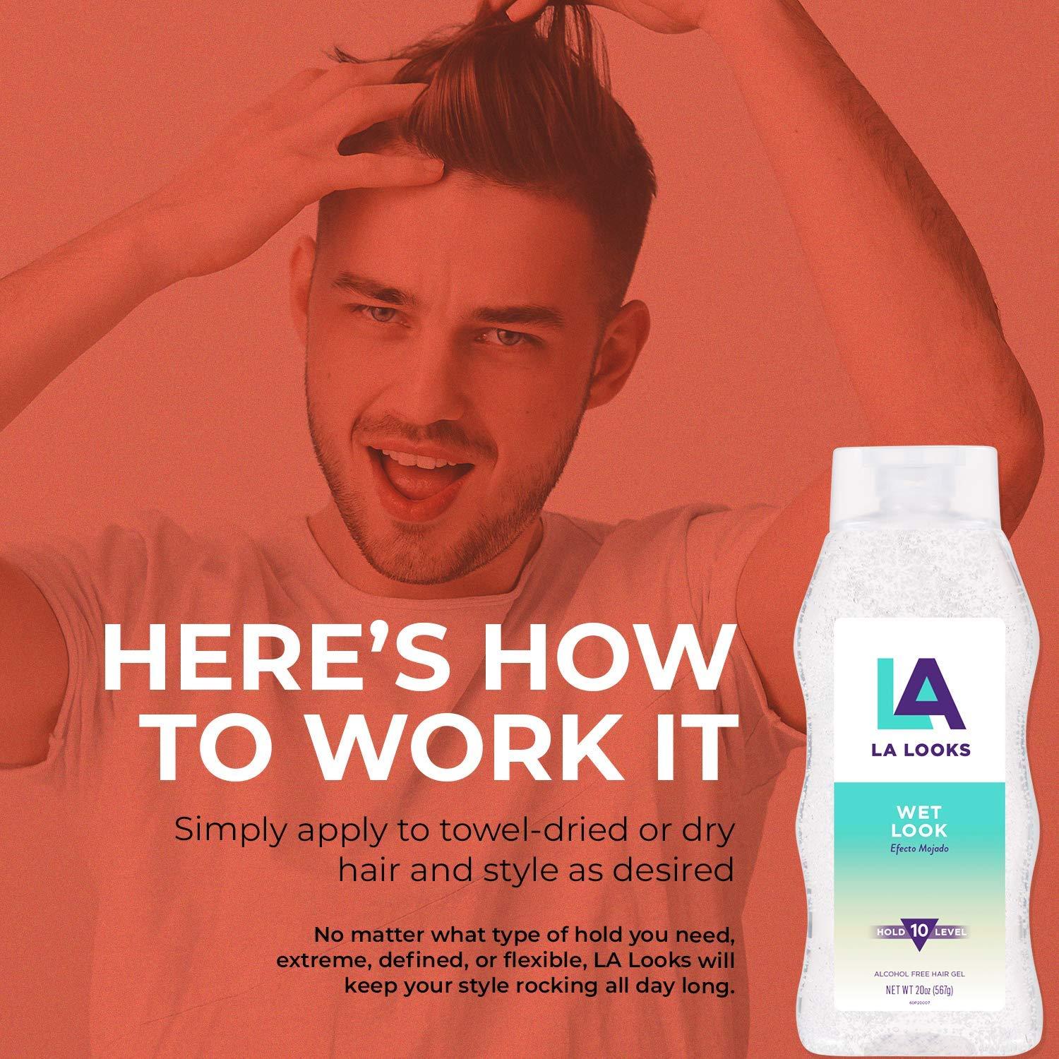 Dry look hair gel deals