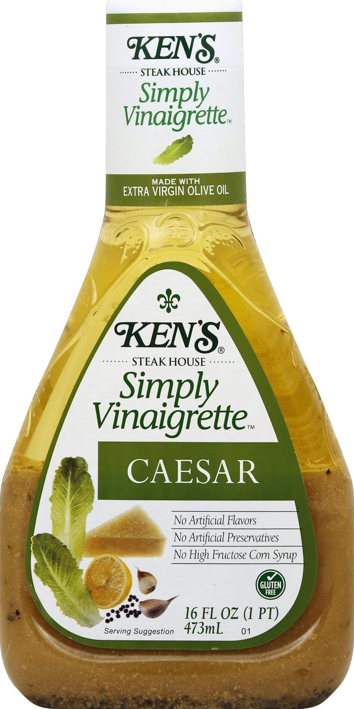 Ken's Simply CAESAR Vinaigrette 16 fl oz 2 Pack