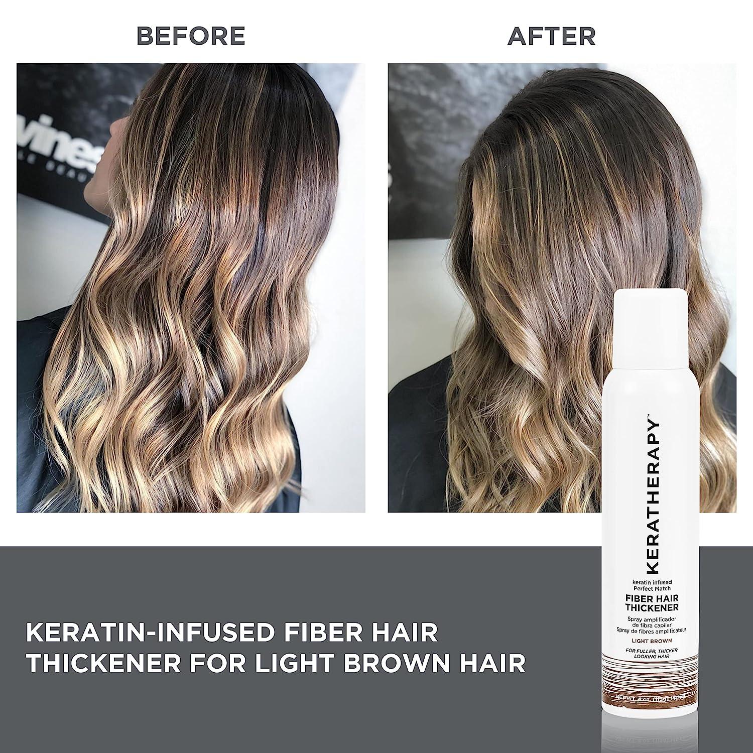 Keratherapy Keratin Infused Perfect Match Fiber Hair Thickener Spray