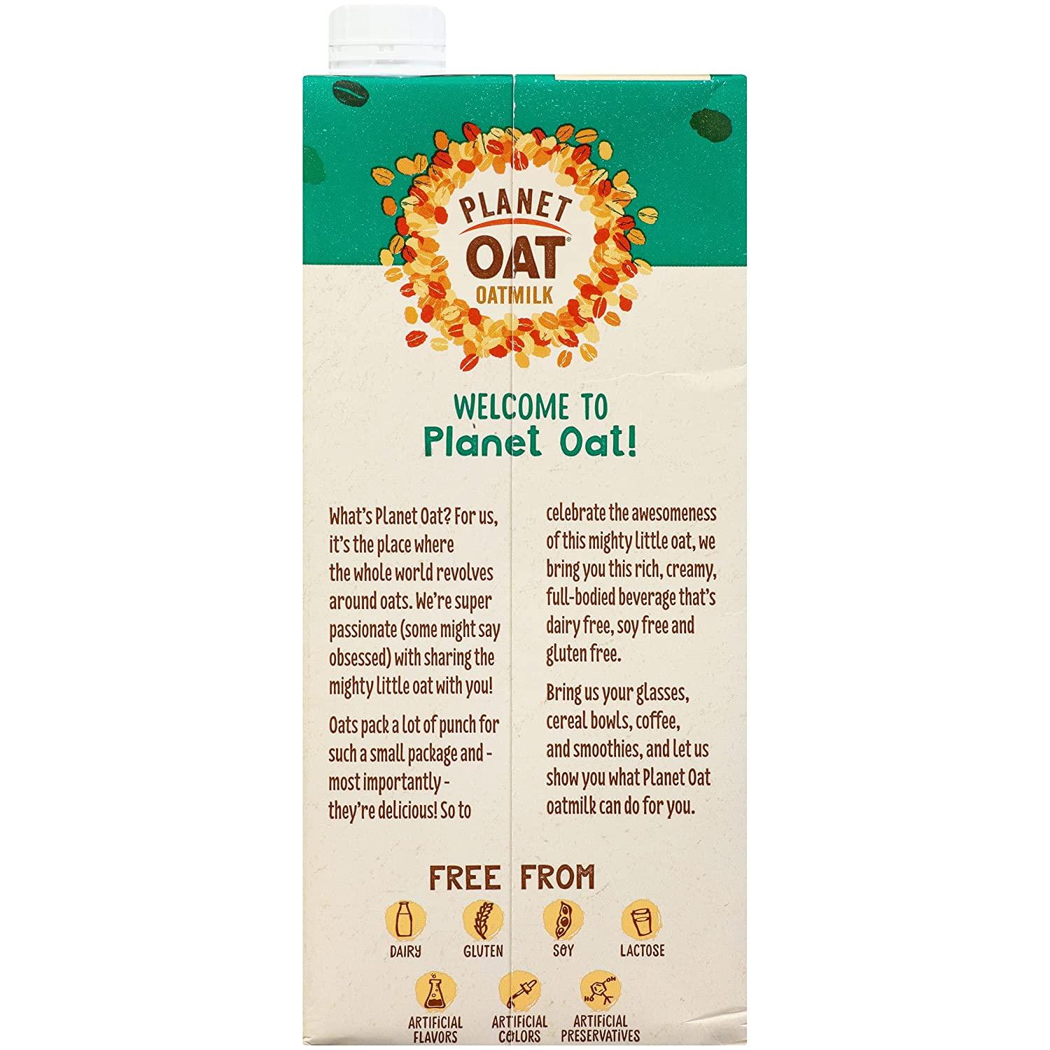 Oat Oatmilk, Extra Creamy, 32 Fl. Oz (Pack of 6)