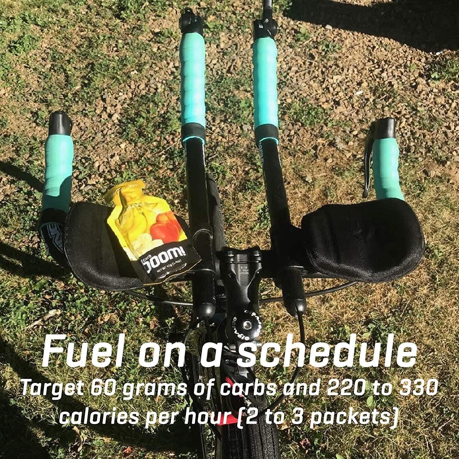 Boom Nutrition Carb Boom Energy Gel Variety Pack FruitFlavored