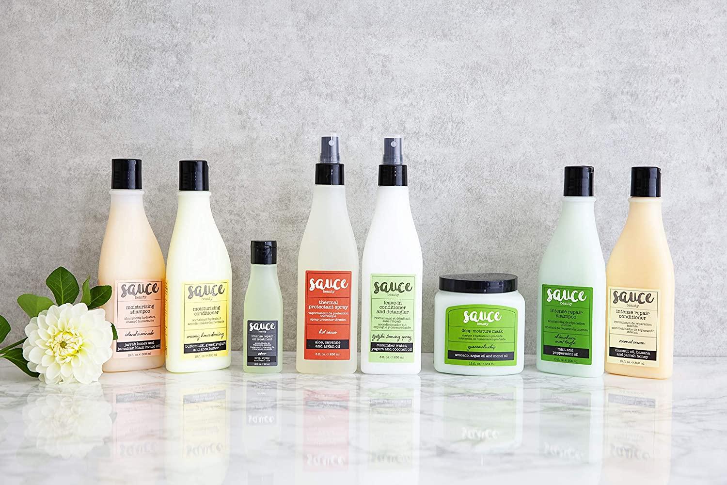 Sauce Beauty Guacamole Whip Hair Mask with Avocado and Monoi oils 12