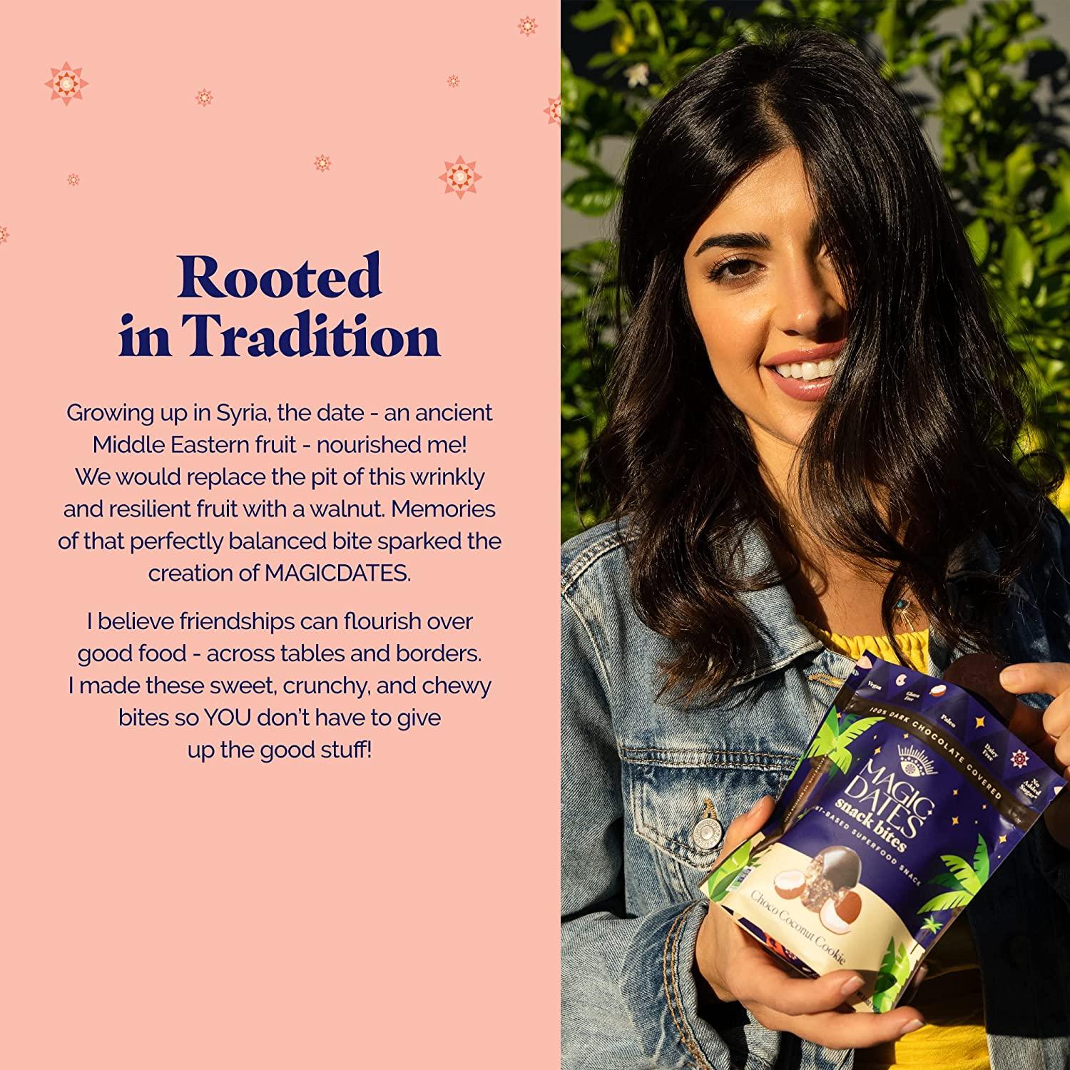 MAGICdATES Dates Snack Bites No Added Sugar, No Sweetener Whole Food