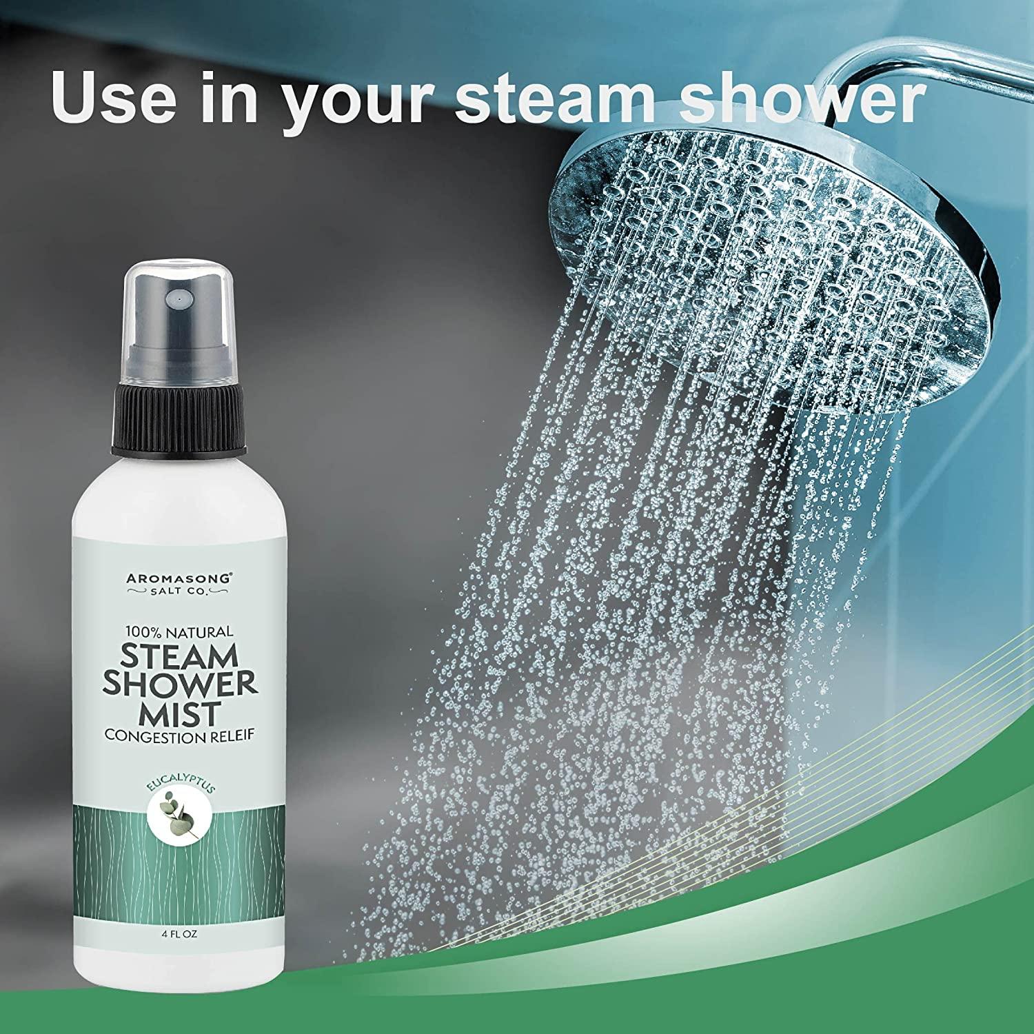 Aromasong Eucalyptus Shower Spray 100 Pure Eucalyptus Oil Natural