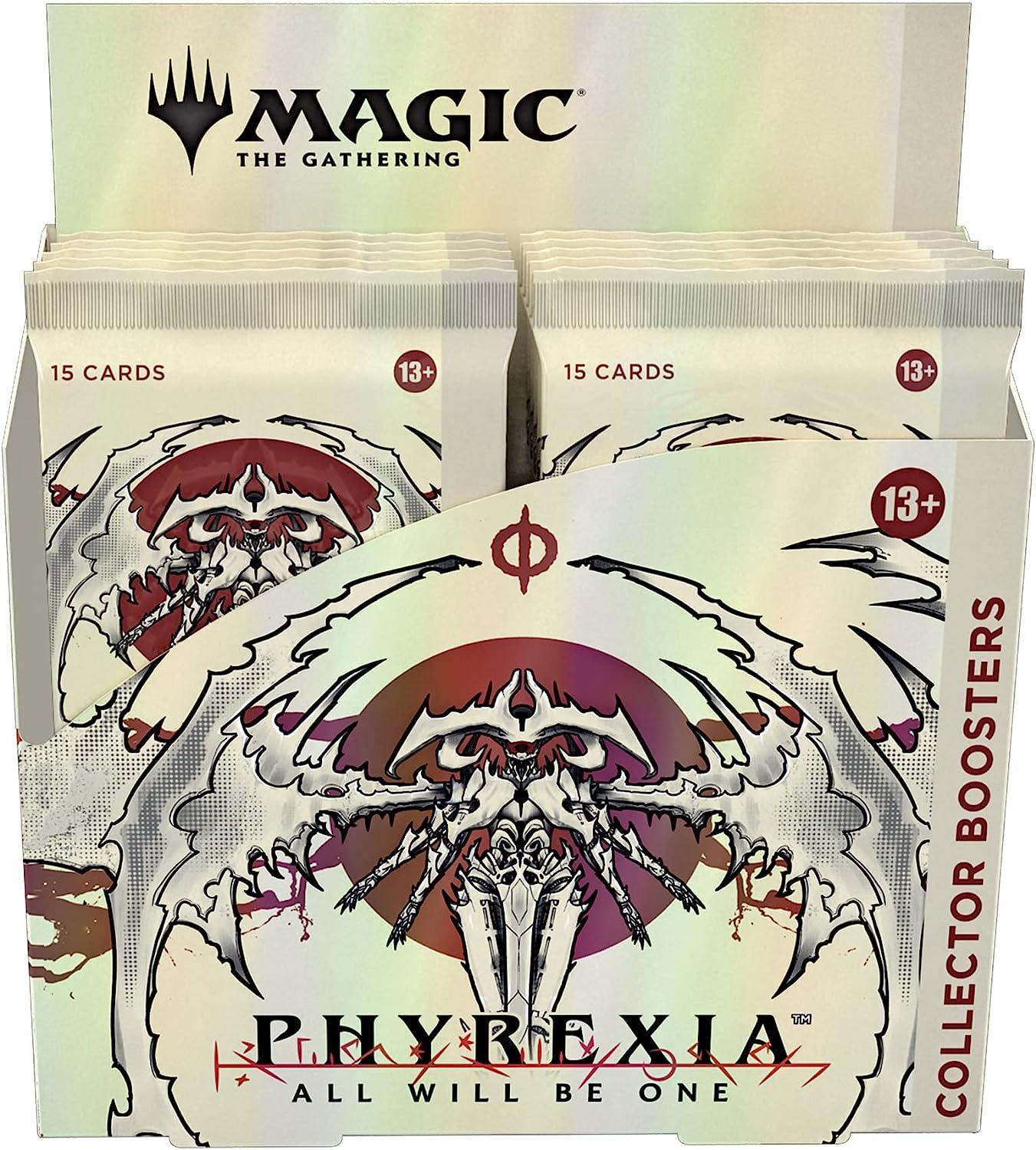 Magic The Gathering Phyrexia All Will Be One Collector Booster Box | 12  Packs (180 Cards) | Buy Now with Express International Delivery |  GoSupps.com