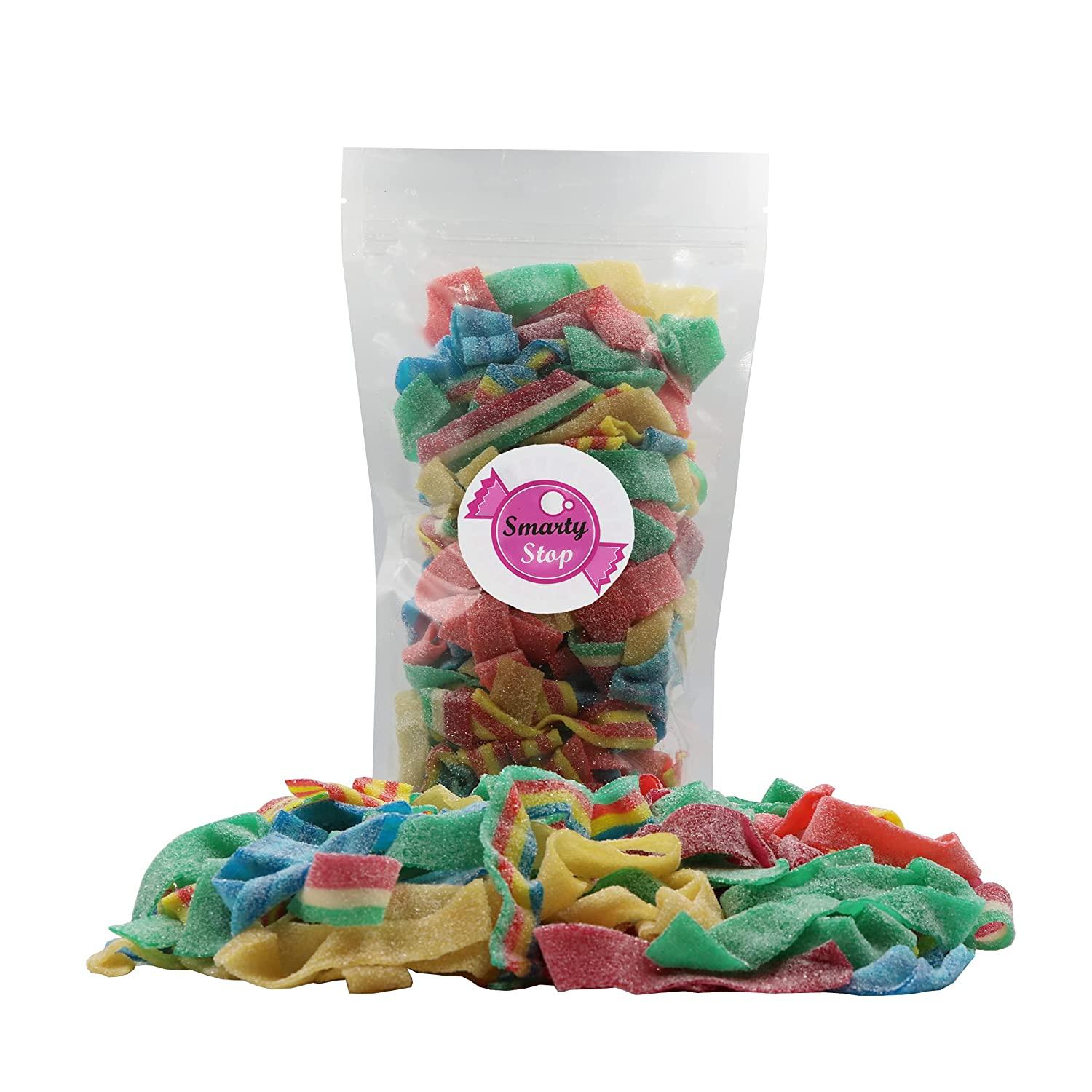 Smarty Stop Super Fruit Sour Candy Gummy Belts