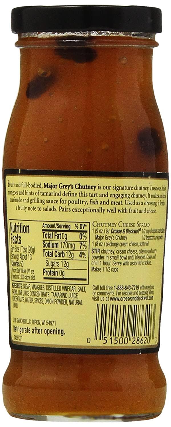 Sharwood Major Grey Chutney1 (6x12.5Oz) main image 0