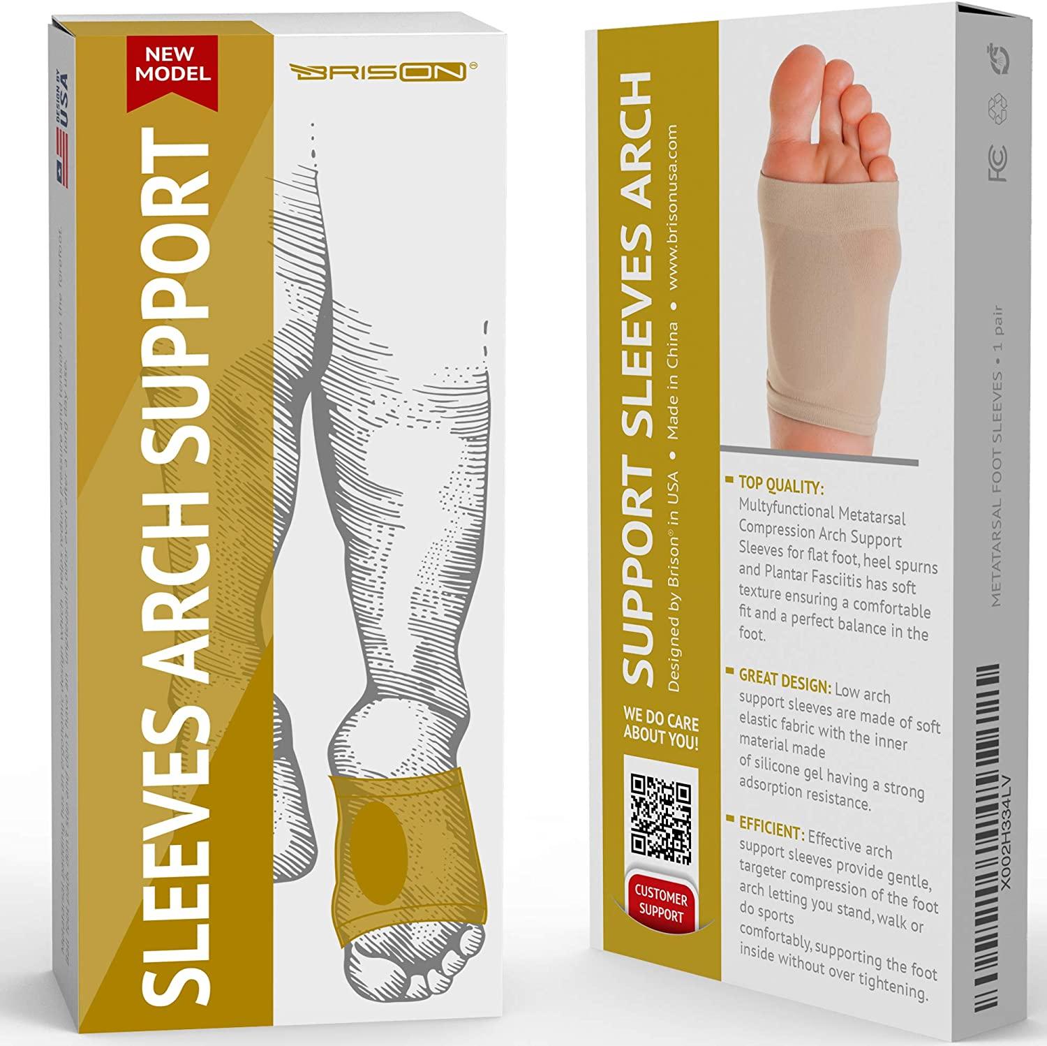 Arch Support Sleeves Plantar Fasciitis Relief Brace Foot Arch