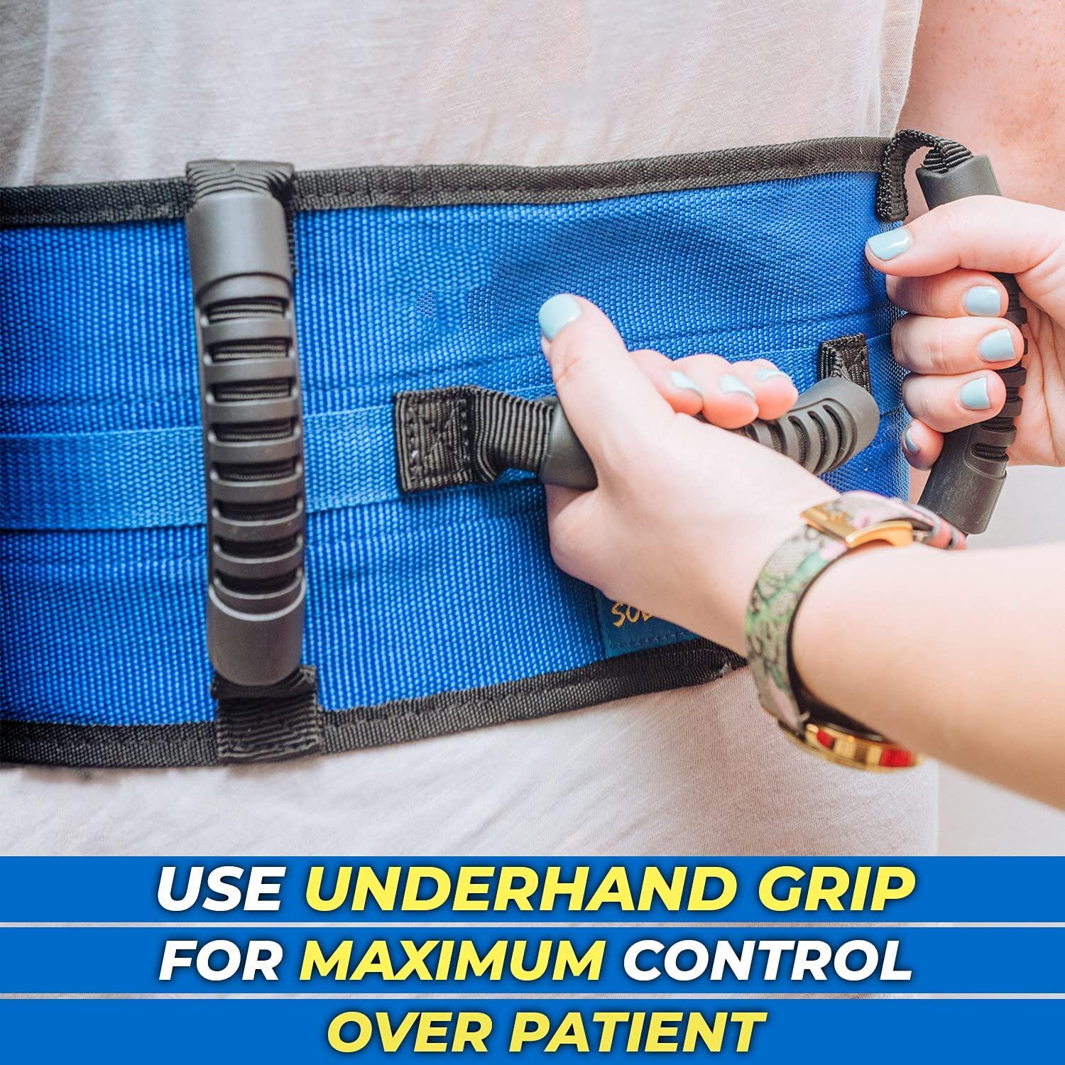 Dr. Moe’s Solutions Deluxe Gait Belt with Handles Bariatric