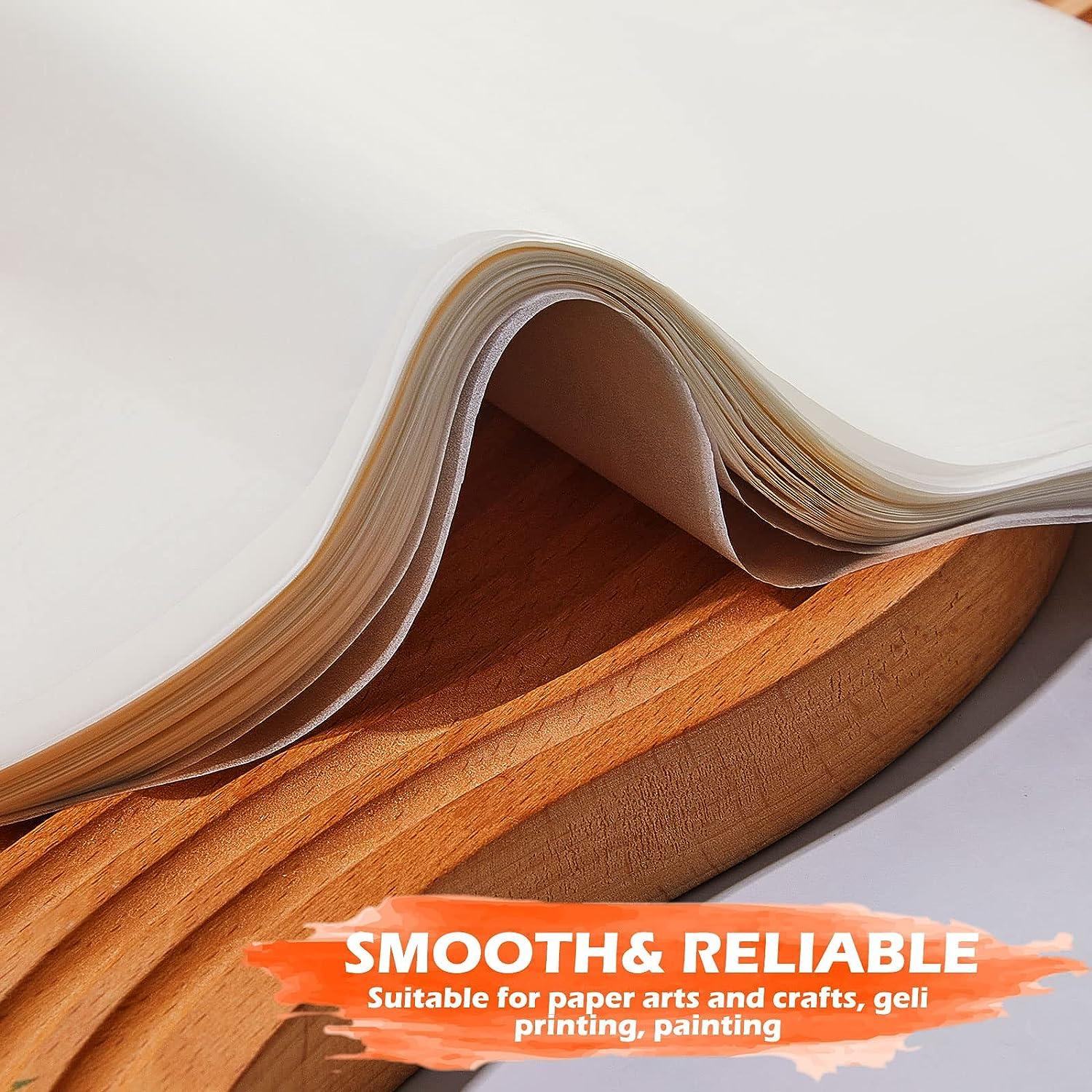 120 Sheets Deli Paper Sheets Transparent Paper Translucent Clear Paper