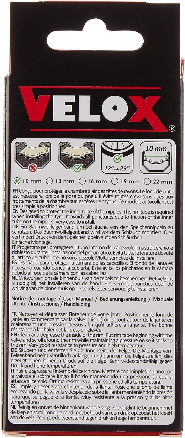 Velox Rim Tape (2Pack), 10mm, White