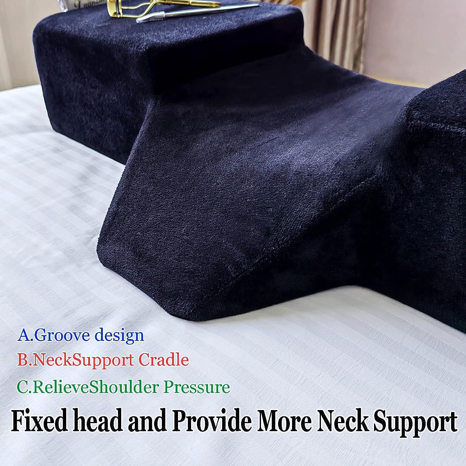 Puransen Beauty Salon Eyelash Extension Neck Pillow, Wrinkle Prevention