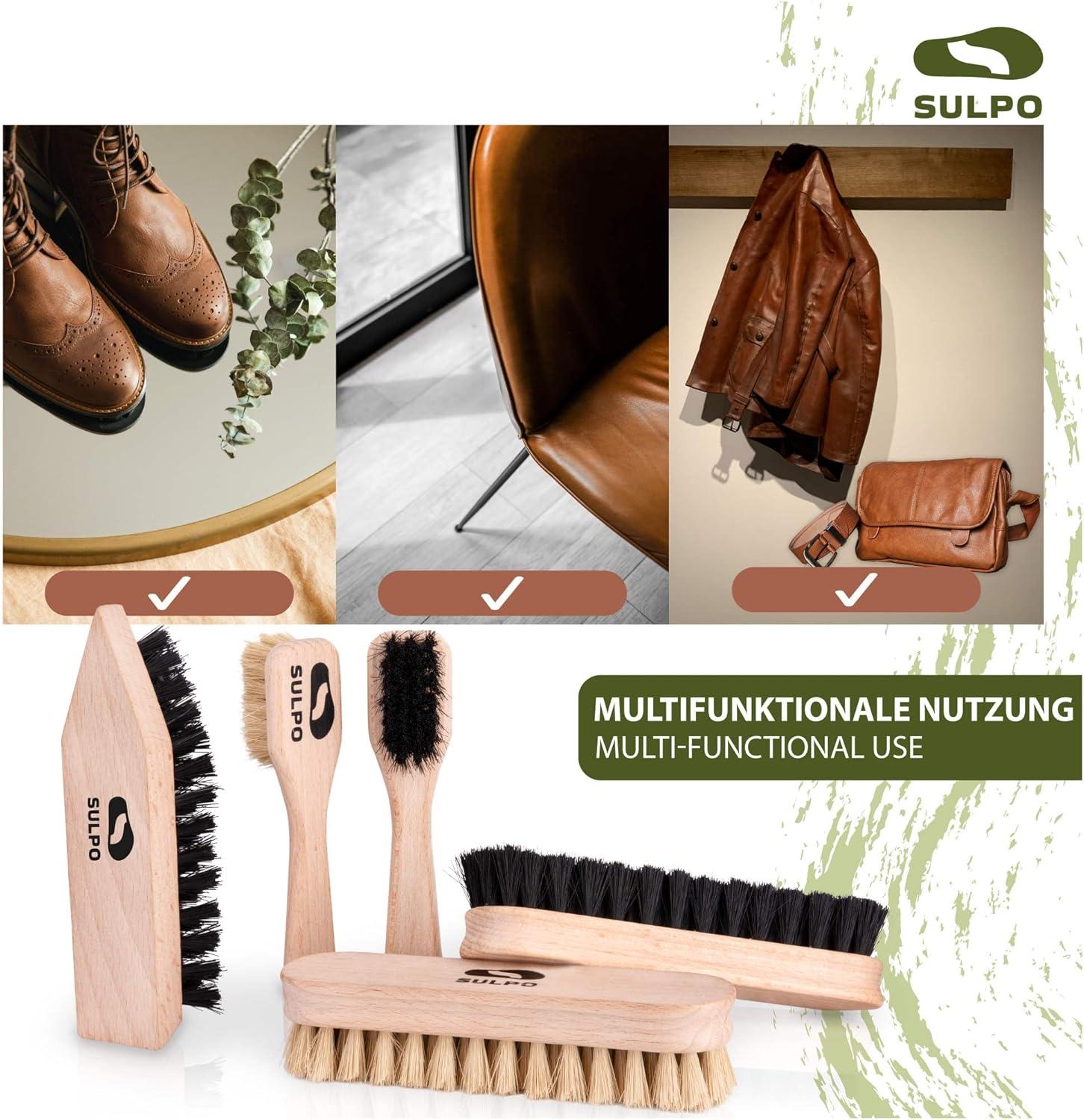 SULPO Shoe Brush - Shoe Cleaning Eraser For Suede, Nubuck, Leather, Sneakers And Rubber Soles