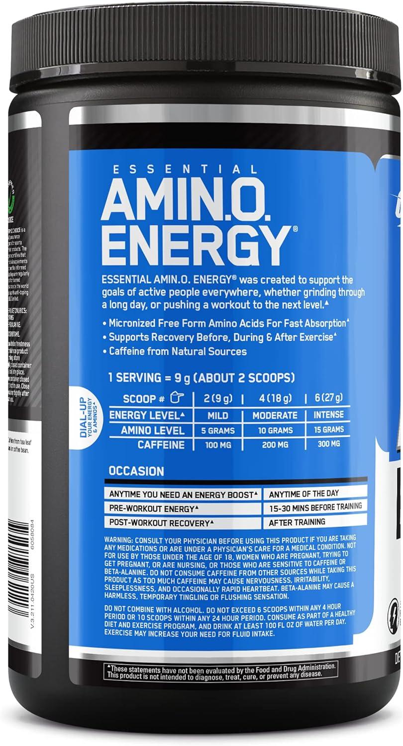 Optimum Nutrition Amino Energy Blueberry Lemonade Pre Workout Energy