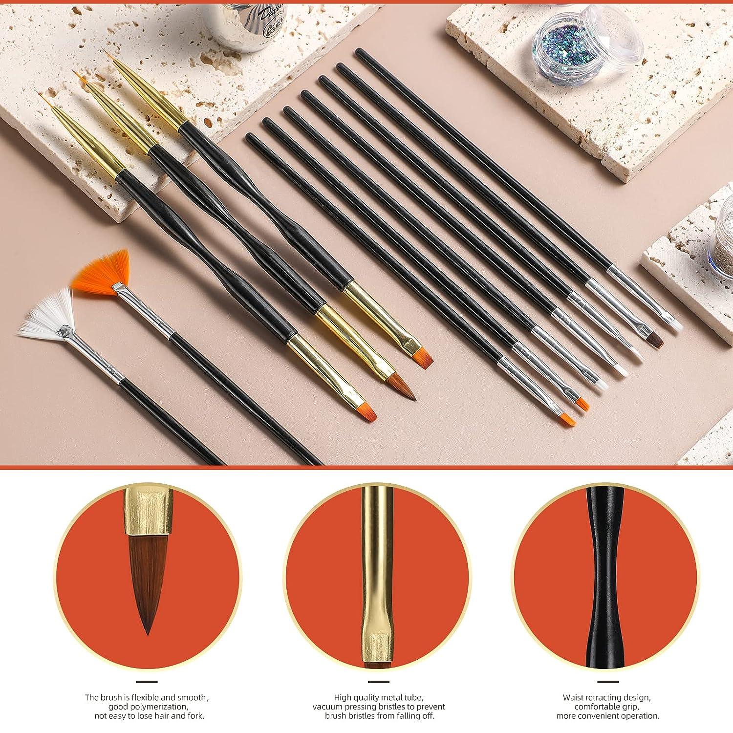15Pcs Liner Brushes for Painting Lightweight Chinese Chinese Drawing Brushes