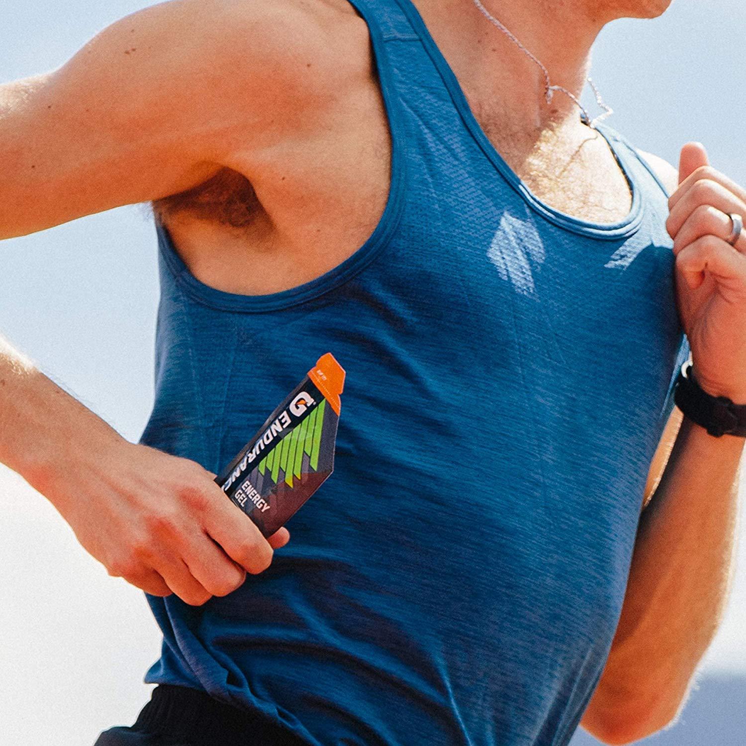 Gatorade Endurance Energy Gel No Caffeine 4 Flavor Variety Pack of 12