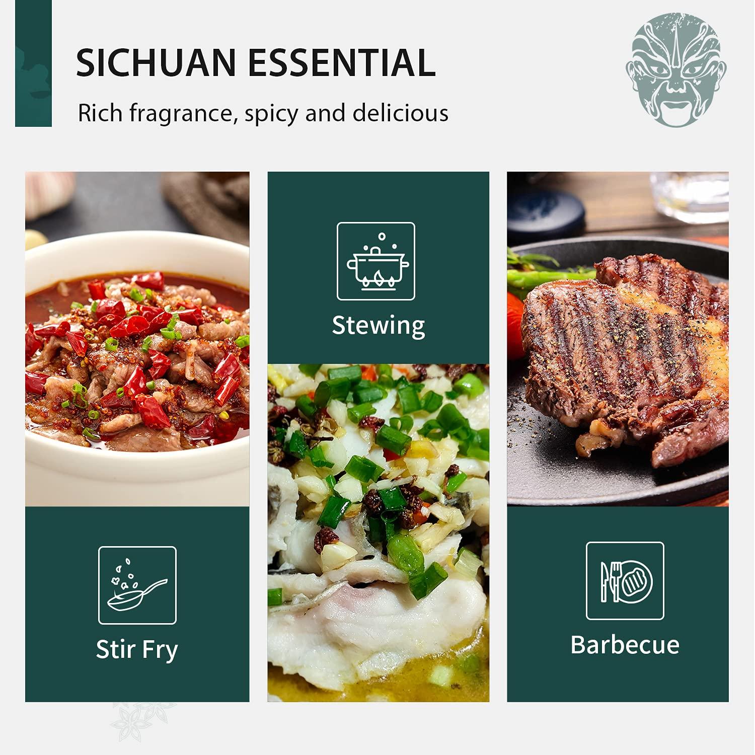 Soeos sichuan peppercorns 8oz (227g), Szechuan peppercorn , Grade A