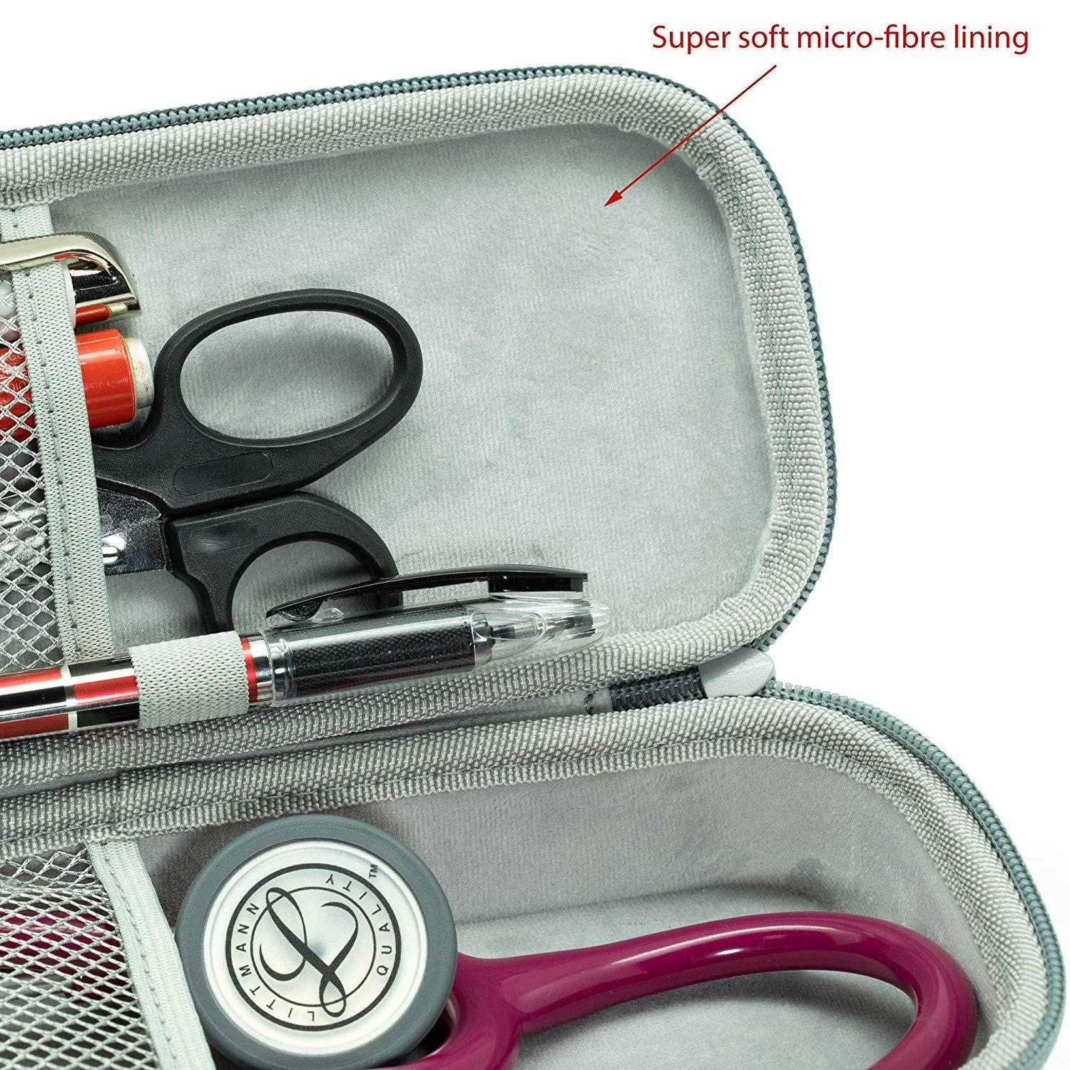 ButterFox Semi Hard Stethoscope Case for 3M Classic III, Lightweight II