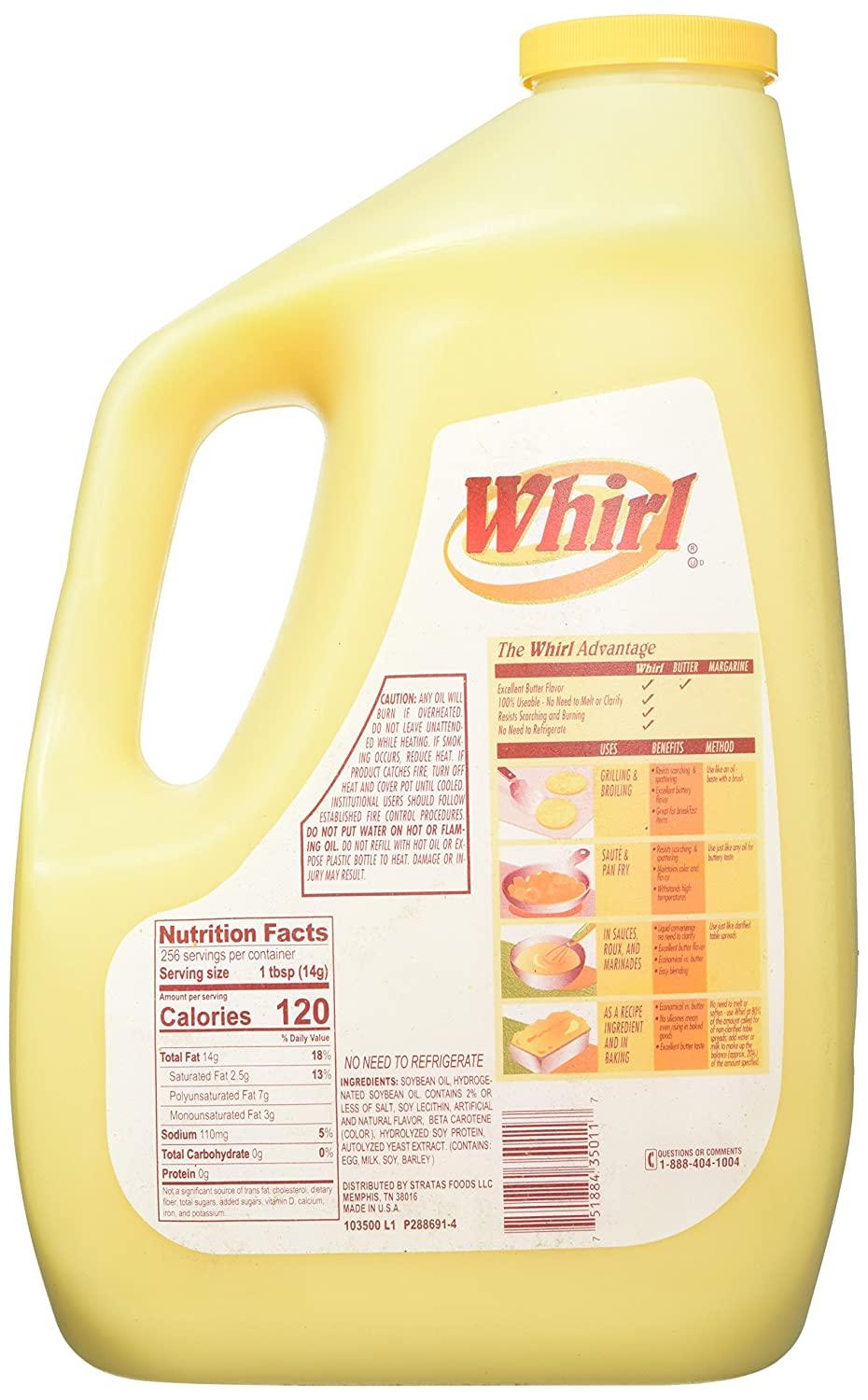 Whirl Admiration ProFry Liquid Shortening Oil for Frying 8 Pound