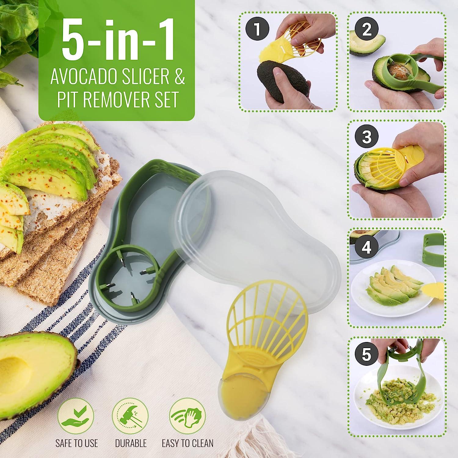 AvoSeedo Indoor Avocado Growing Kit with Slicer, Saver, Multitool