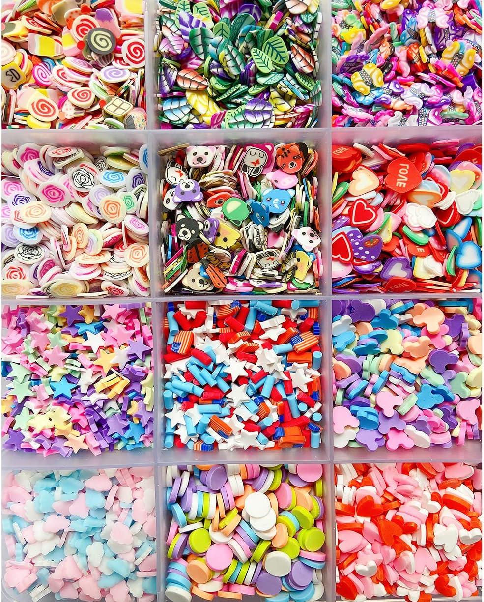 EHOPE Fake Sprinkles Fruit Nail Art Slices Clay Sprinkles Polymer Slices Faux  Sprinkles DIY Nail Art Supplies Making Kit Decoration Arts Crafts for Nail  Art and Cellphone Decorations ( 24 Styles )