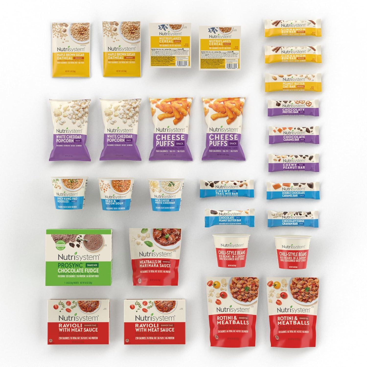 glp 1 snacks to buy Nutrisystem GLP-1 Support Kit - 7 Days of Meal Replacements Snacks &  High-Protein Shakes for International Shipping | Buy Now with Express  International Delivery