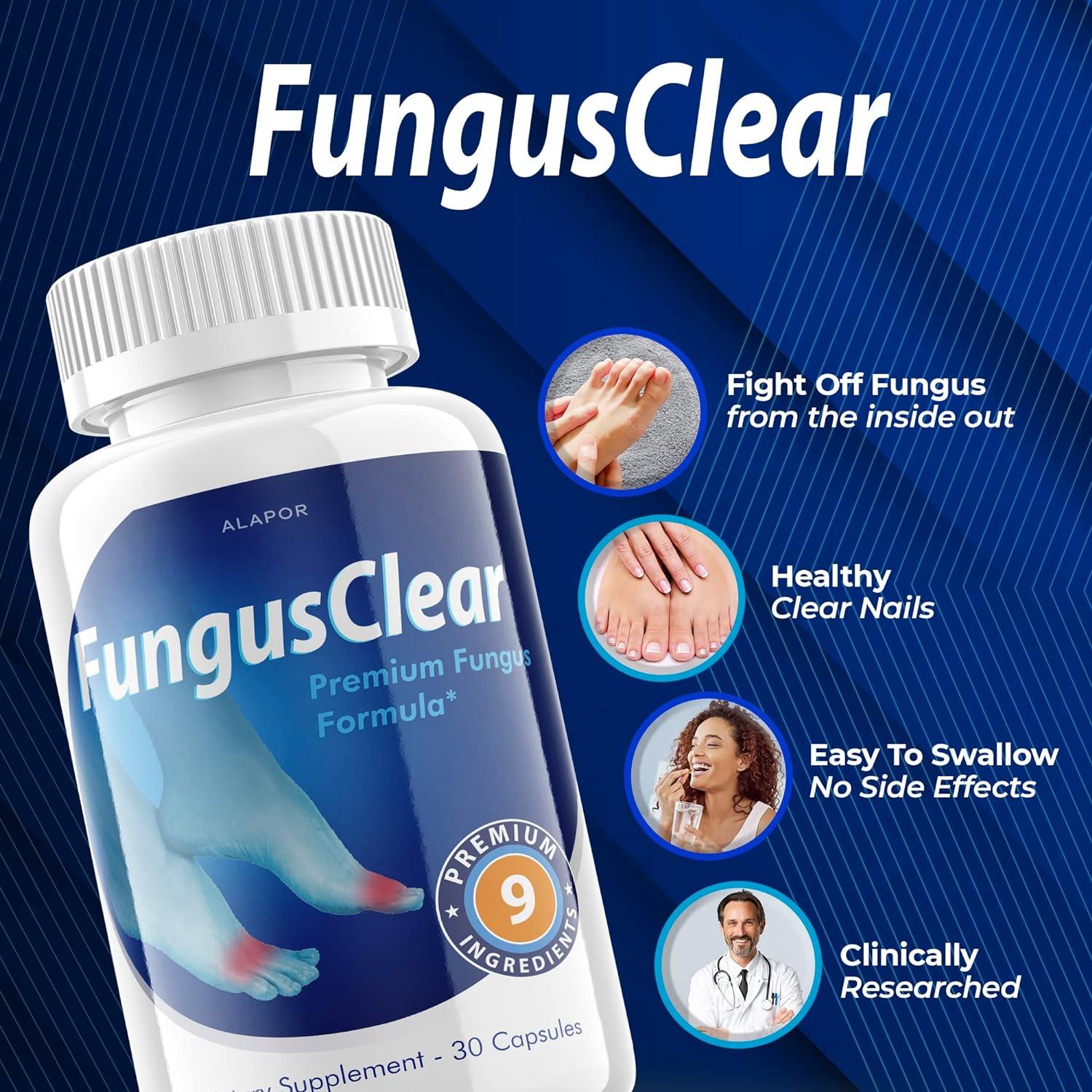 Fungus Clear Probiotic Fungus Clear Pills Advance Formula Fungusclear