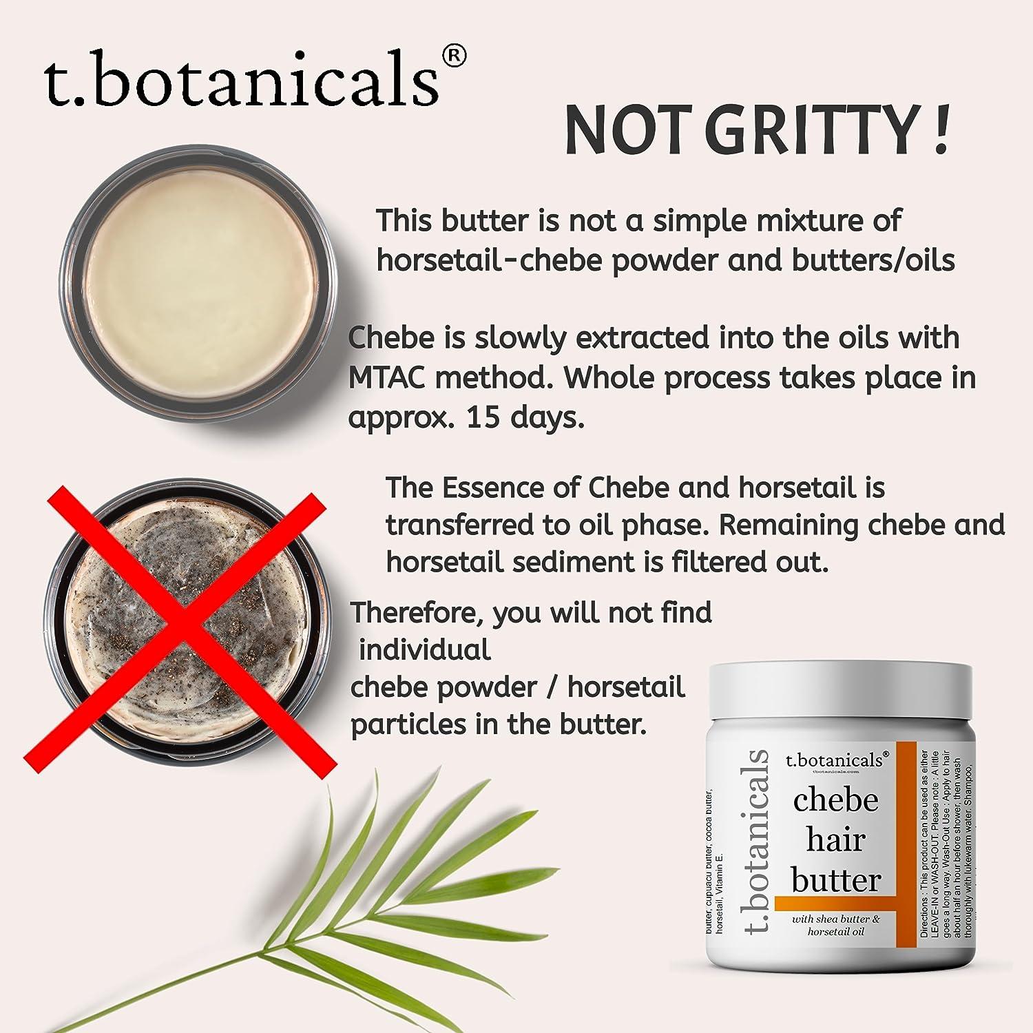 t.botanicals Chebe Butter Chebe Hair Butter for Hair Growth Hair