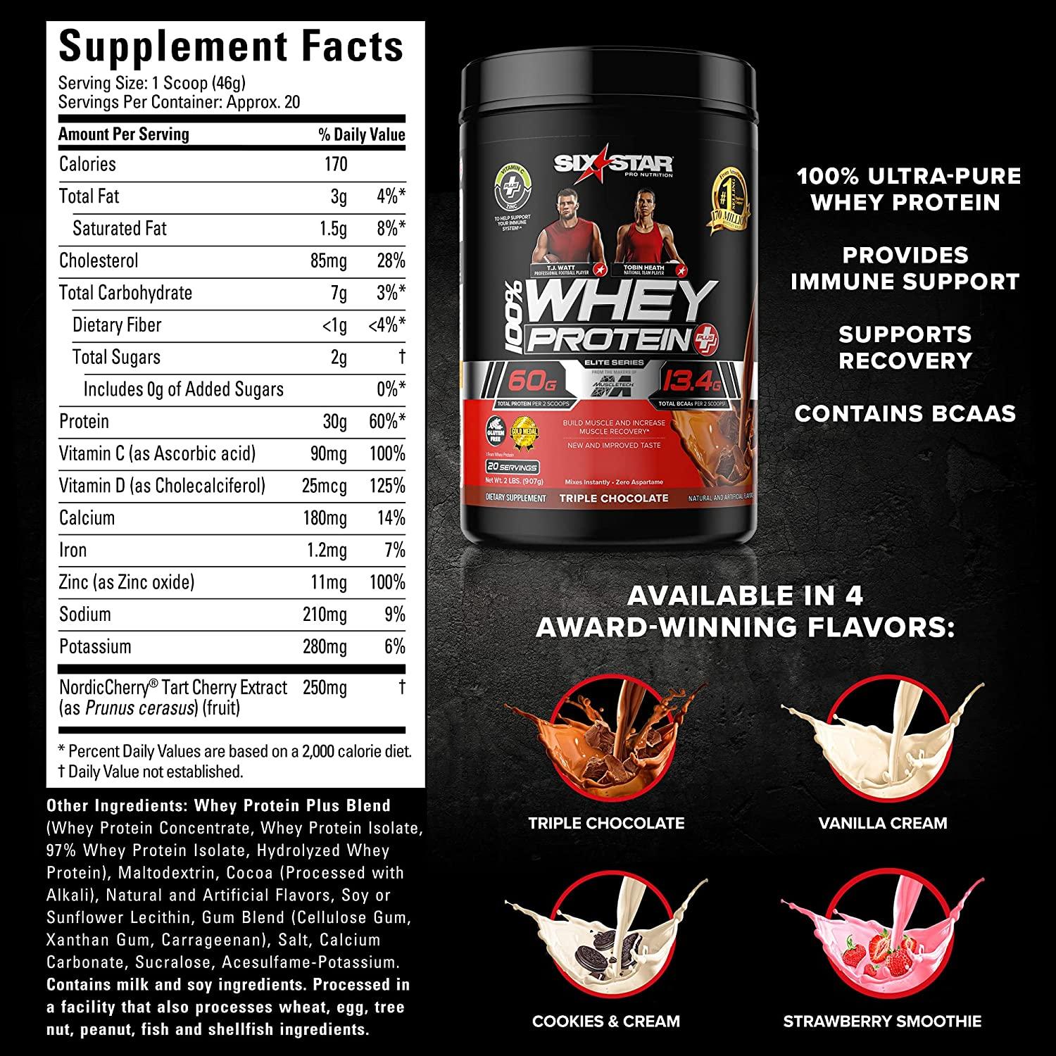 GoSupps.com - Muscletech Elite Series 100% Whey Protein Plus ...