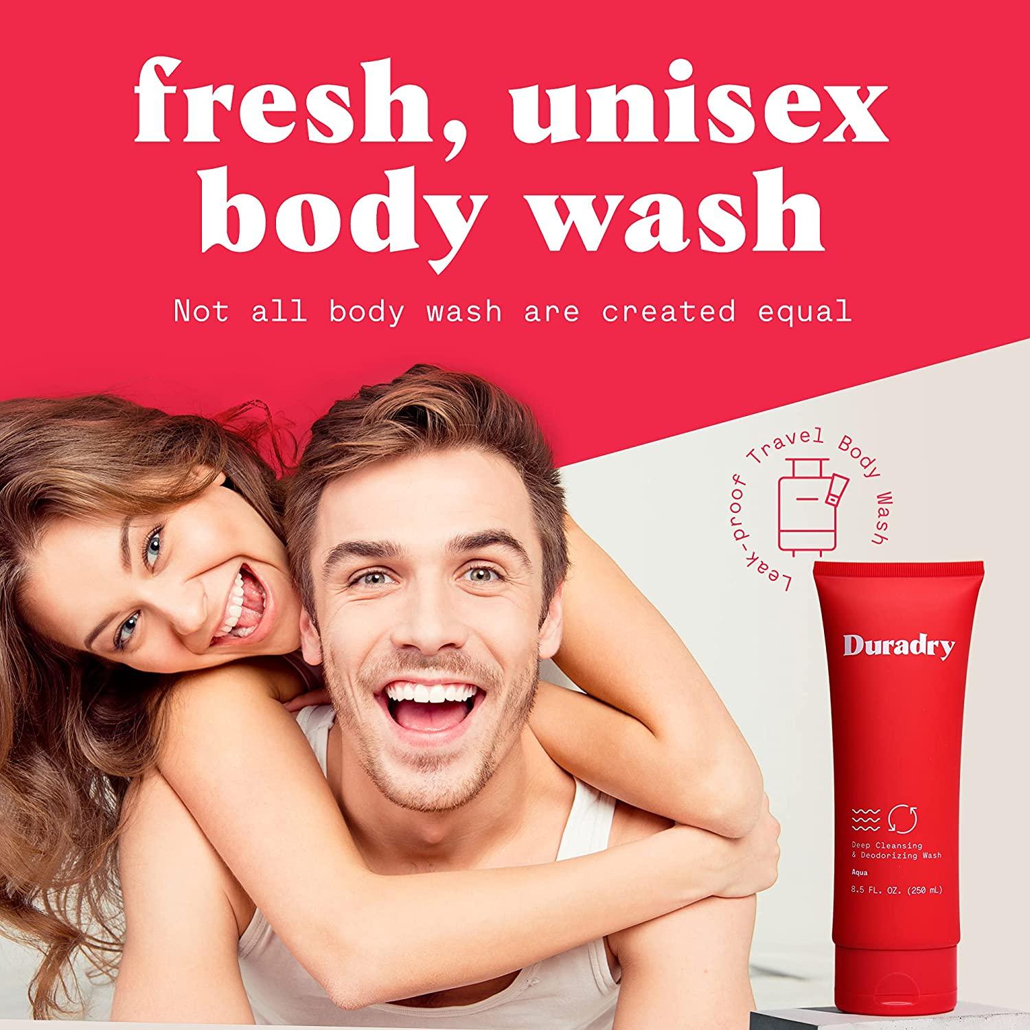 Duradry Body Wash Odor Control Deep Cleansing and Deodorizing