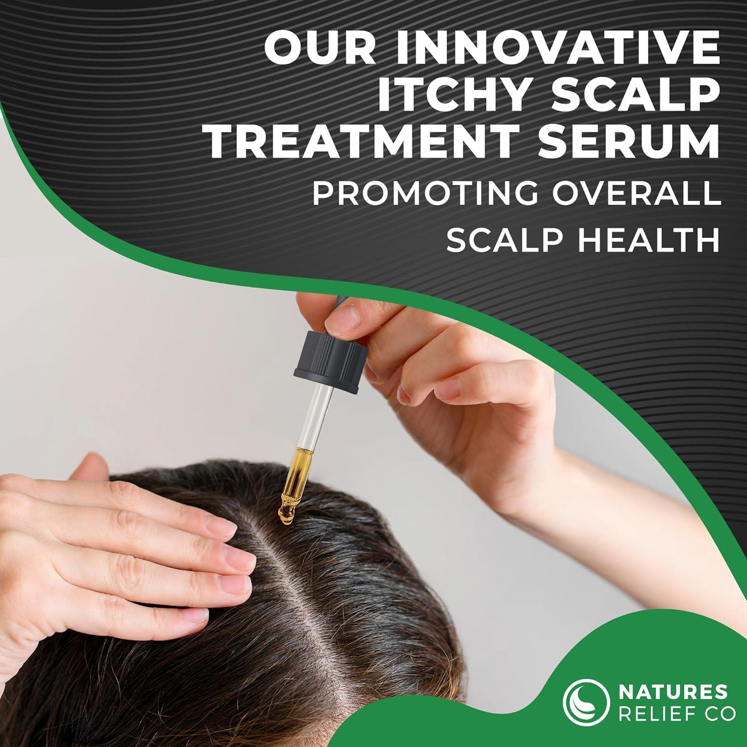 Natures Relief Co Itchy Scalp Treatment Serum - Instant Itch